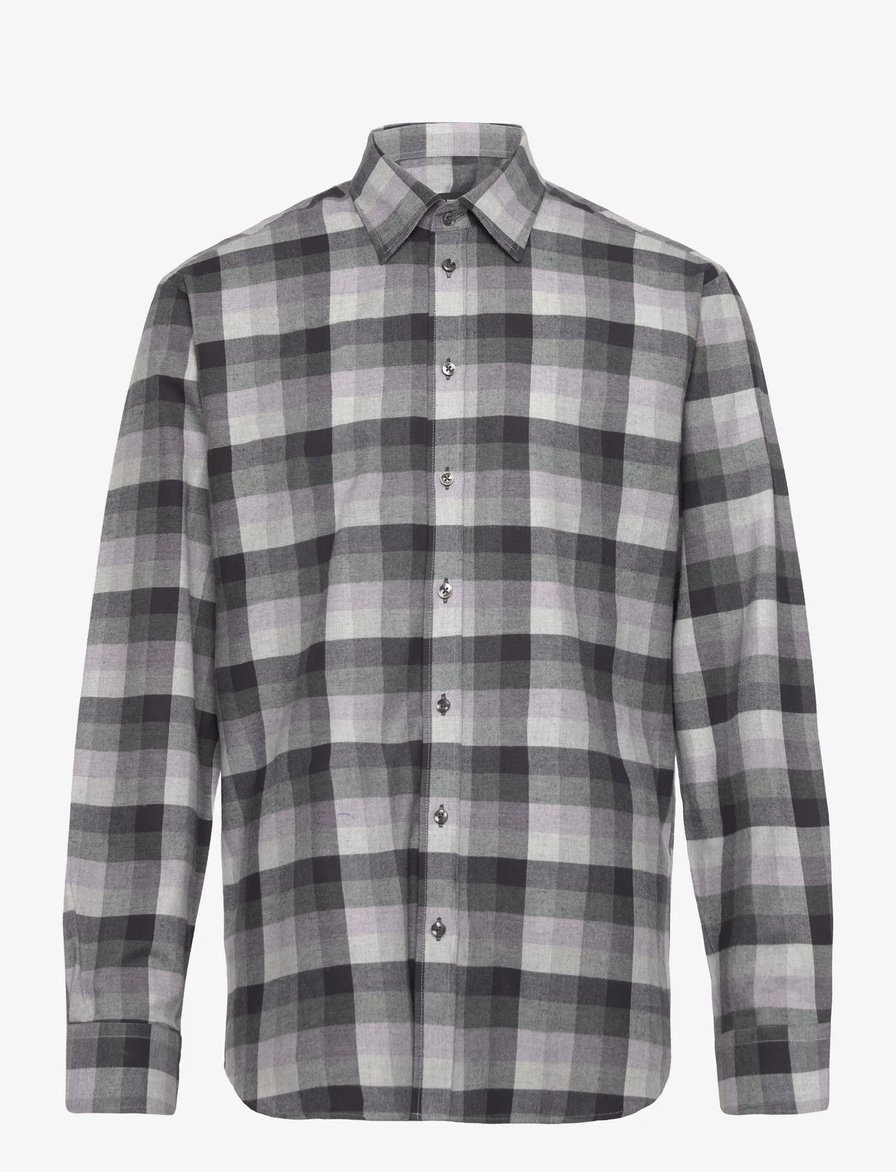 Bosweel Shirts Est. 1937 - Regular fit Mens shirt - rutiga skjortor - green - 0