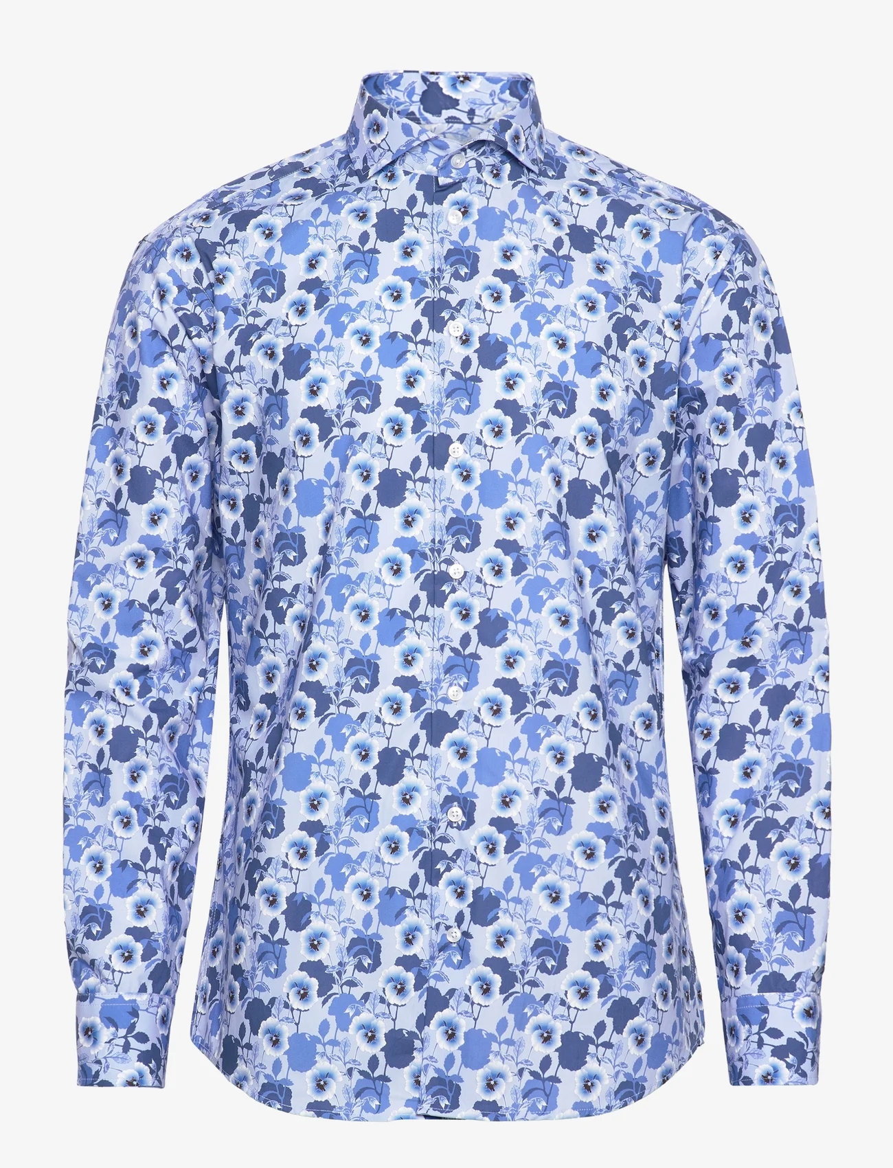 Bosweel Shirts Est. 1937 - Regular fit Mens shirt - business-hemden - blue - 0