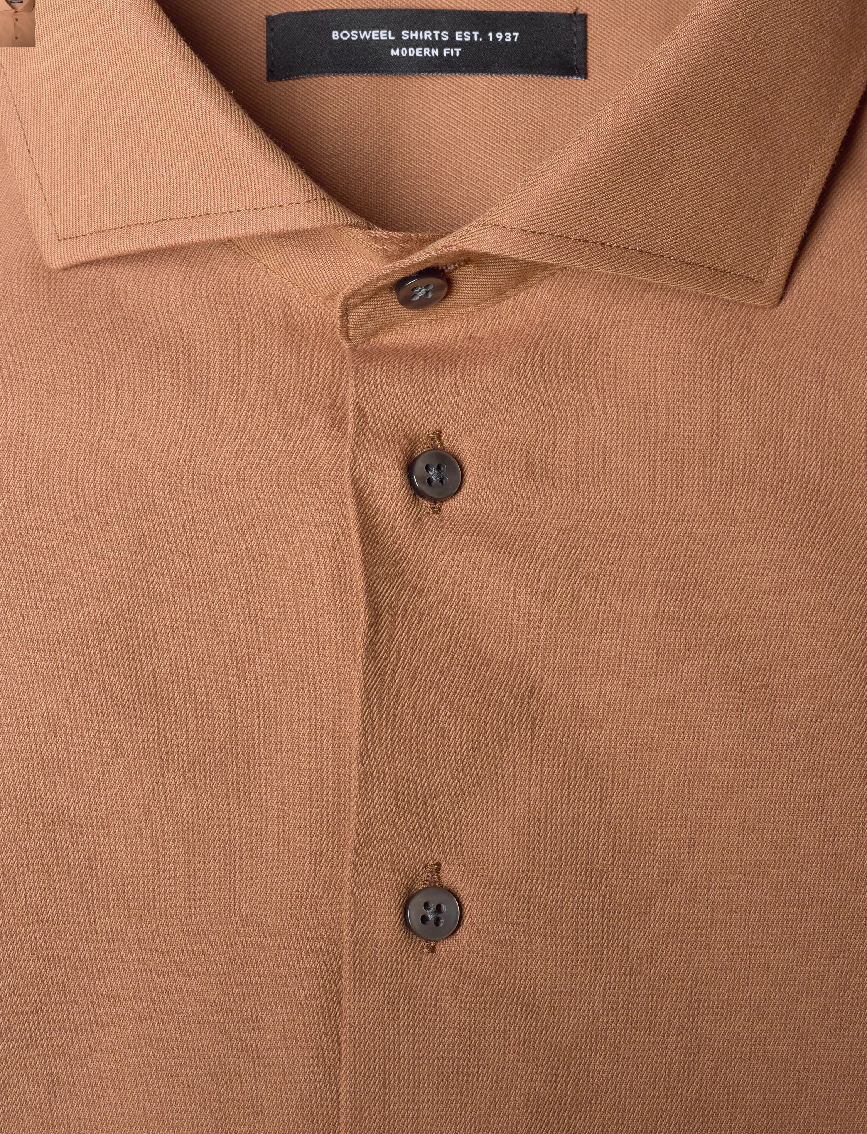 Bosweel Shirts Est. 1937 - Regular fit Mens shirt - beige - 2
