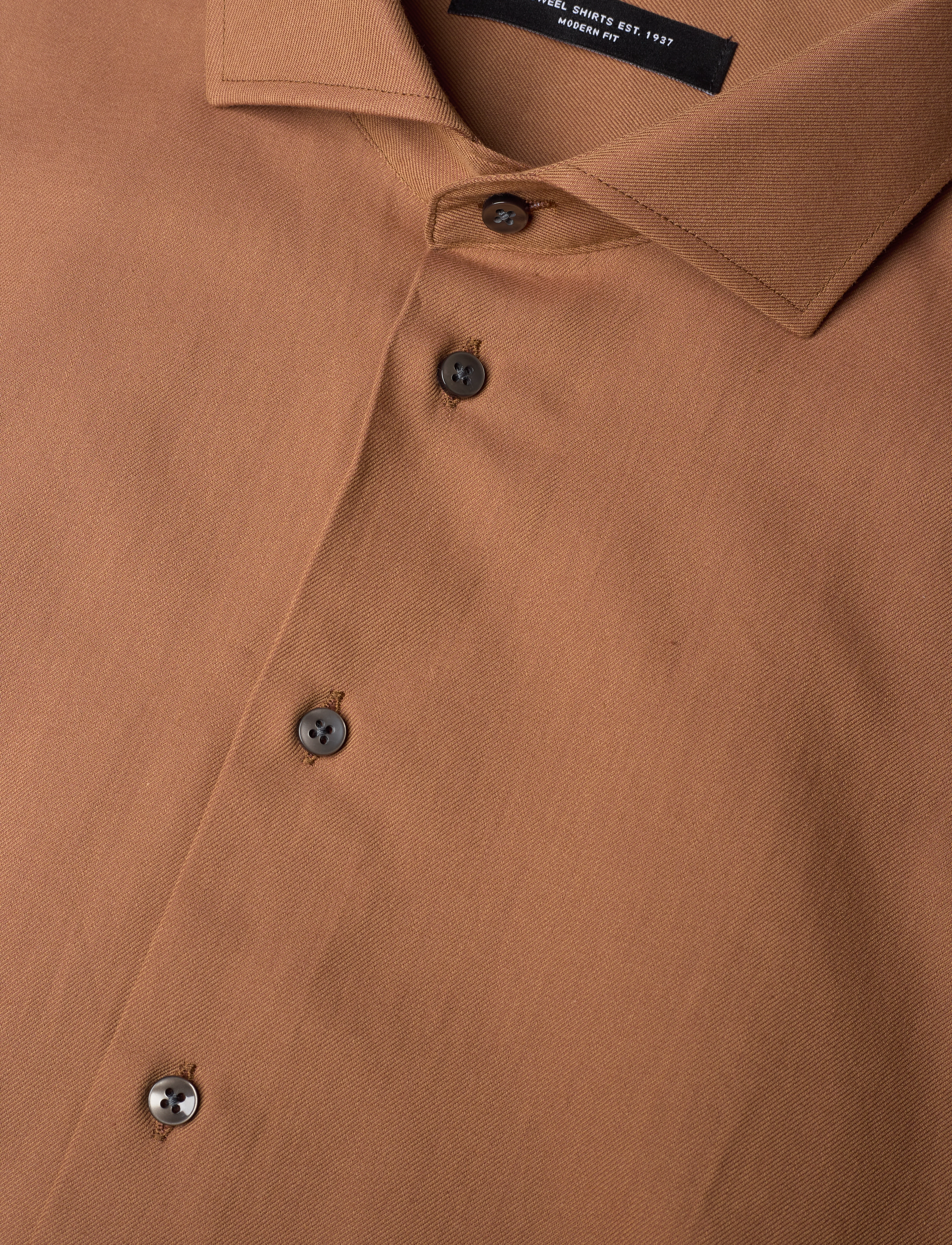 Bosweel Shirts Est. 1937 - Regular fit Mens shirt - beige - 3