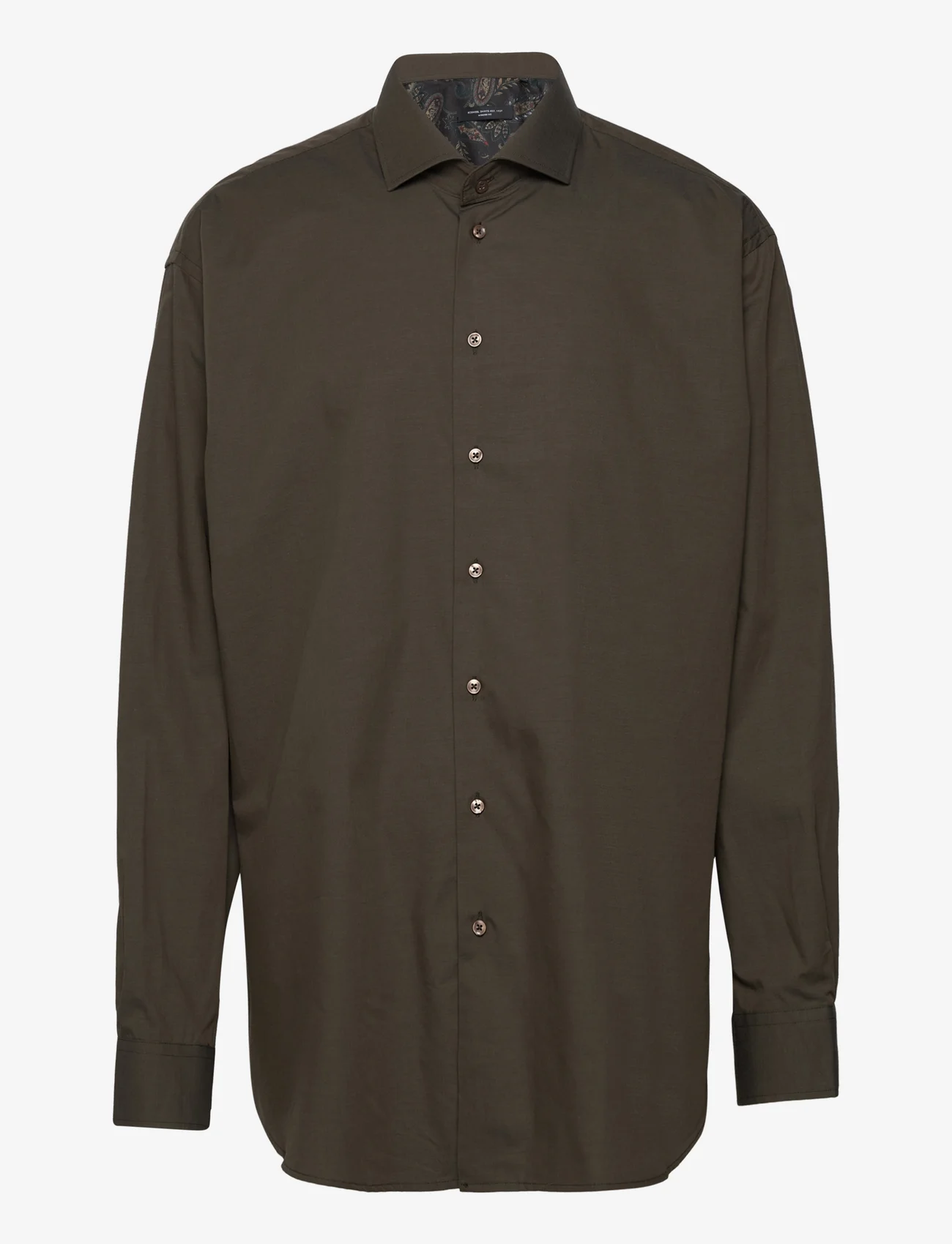 Bosweel Shirts Est. 1937 - Regular fit Mens shirt - peruskauluspaidat - green - 0