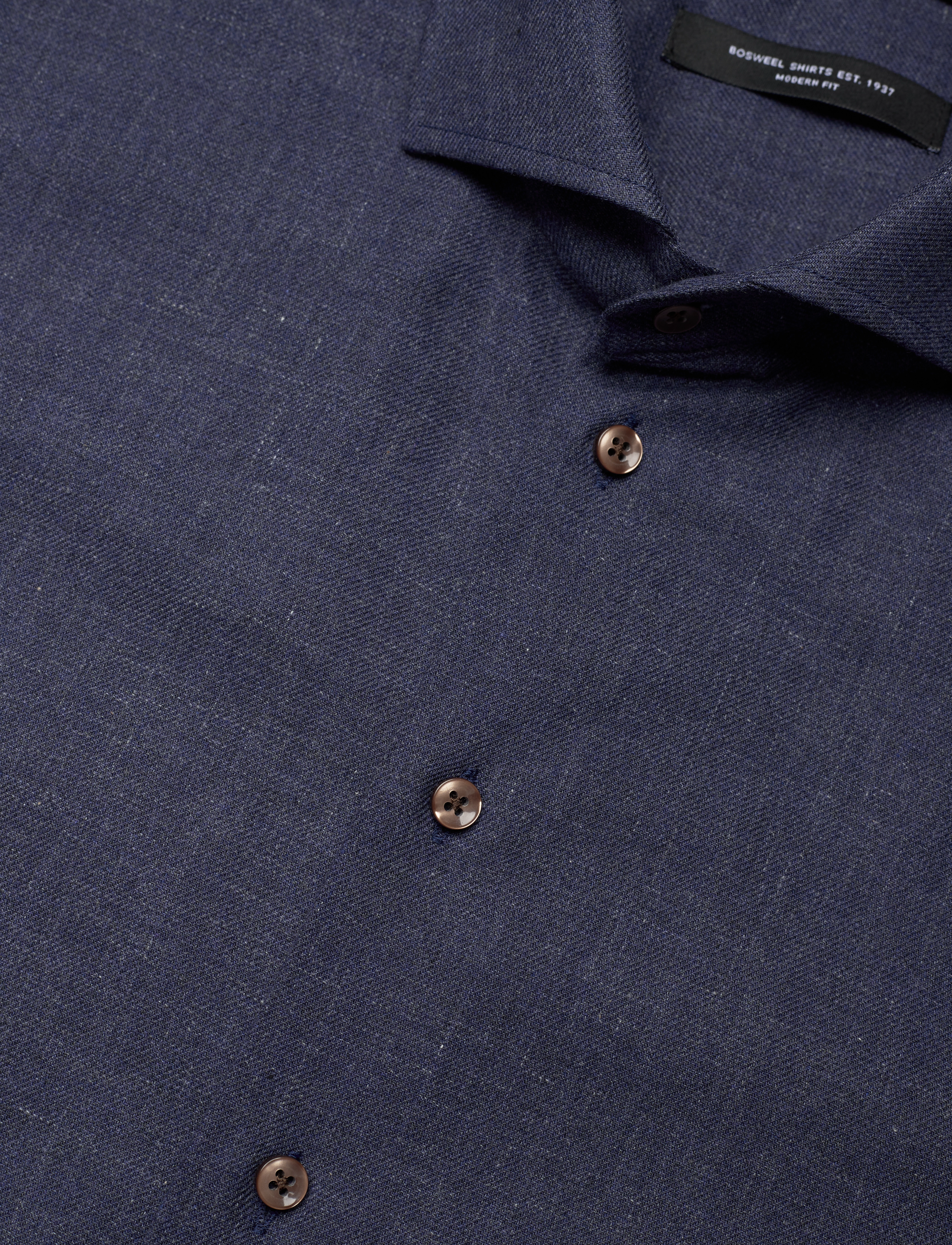 Bosweel Shirts Est. 1937 - Regular fit Mens shirt - dark blue - 3