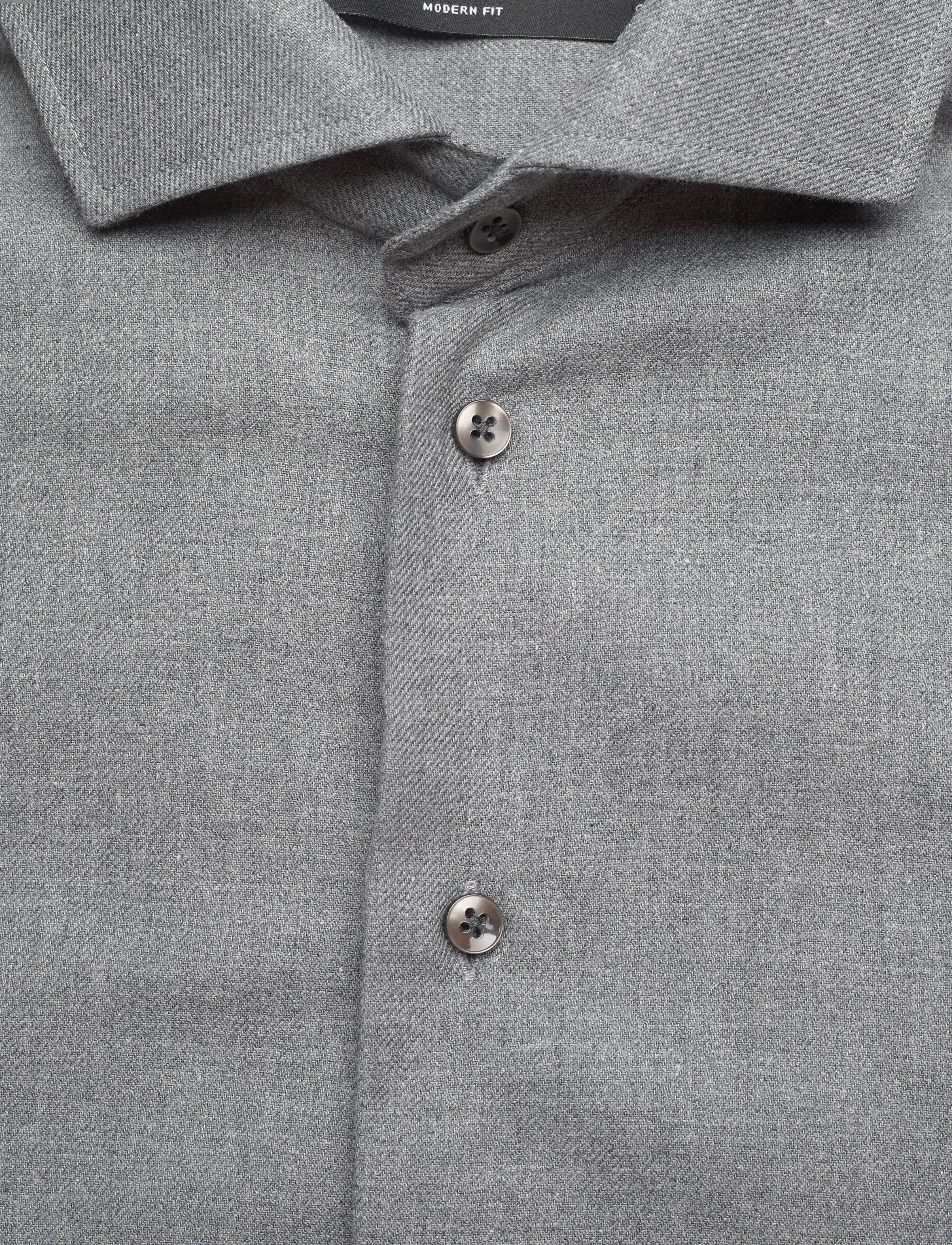 Bosweel Shirts Est. 1937 - Regular fit Mens shirt - grey - 2
