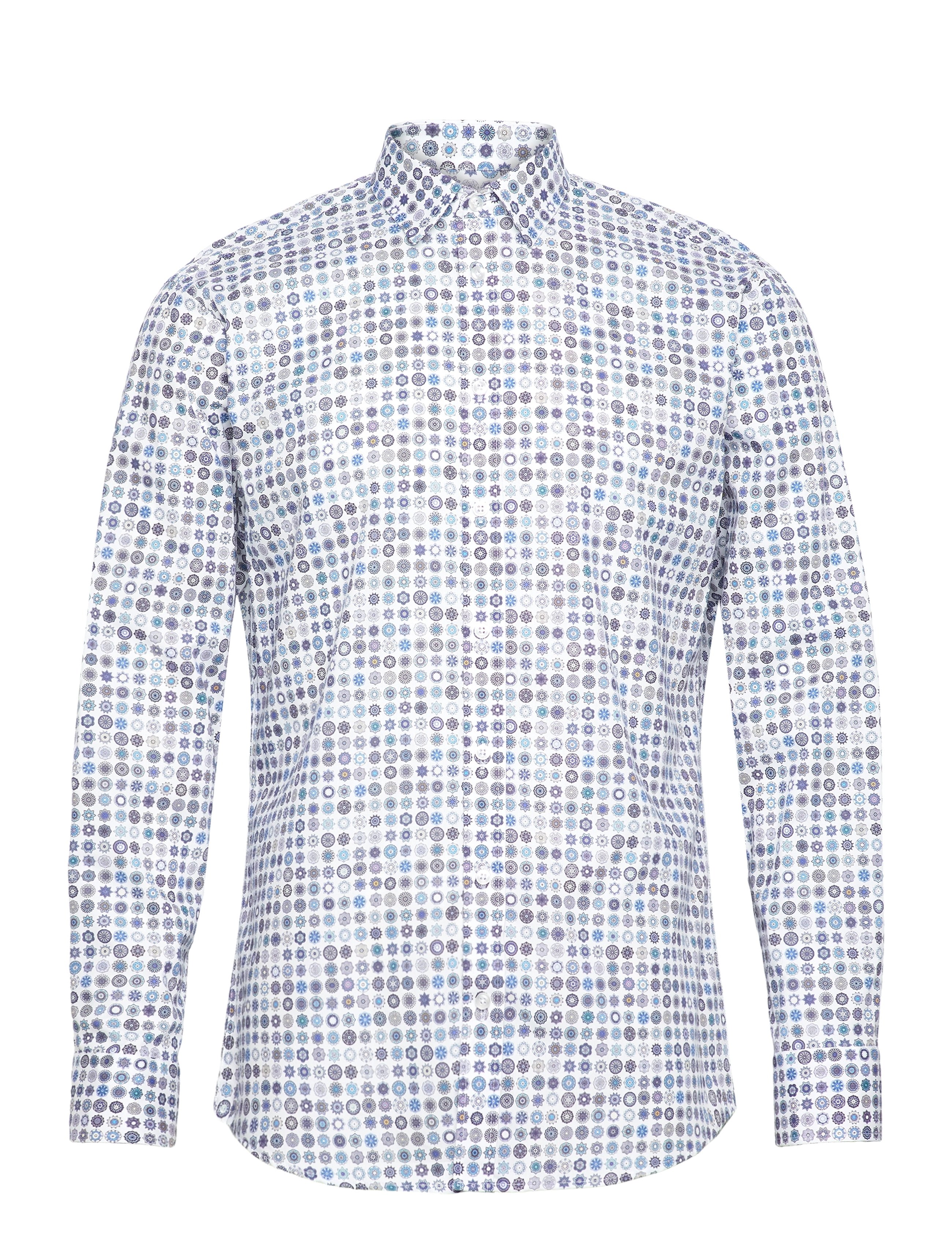 Bosweel Shirts Est. 1937 Regular fit Mens shirt - Bosweel Shirts Est. 1937 - WHITE / white