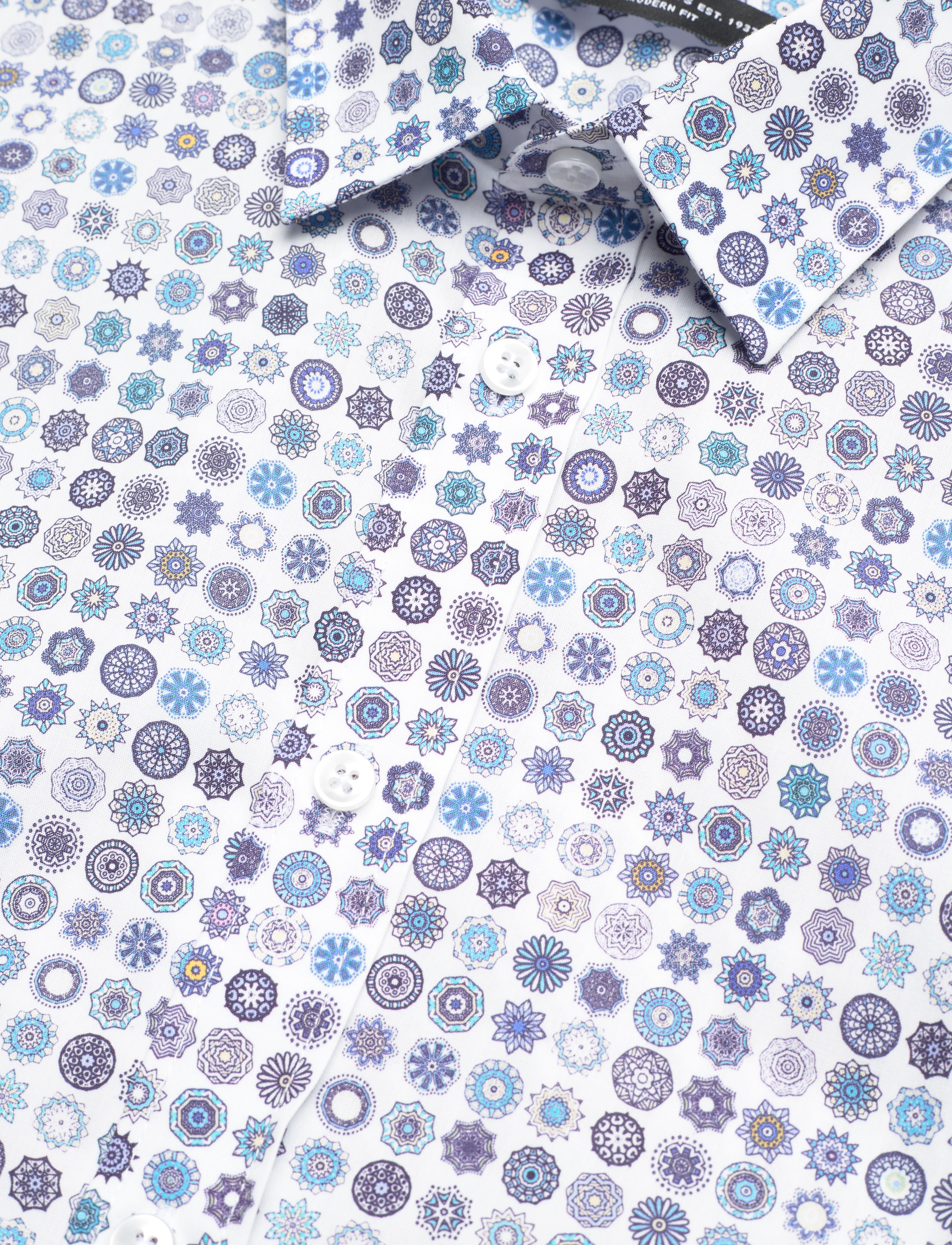 Bosweel Shirts Est. 1937 - Regular fit Mens shirt - white - 3