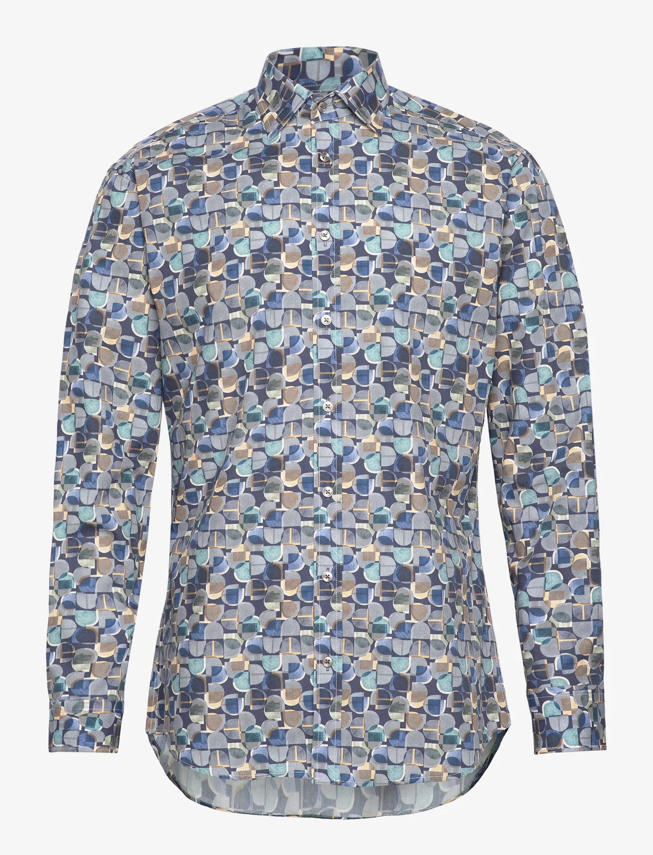 Bosweel Shirts Est. 1937 - Regular fit Mens shirt - business-hemden - blue - 0