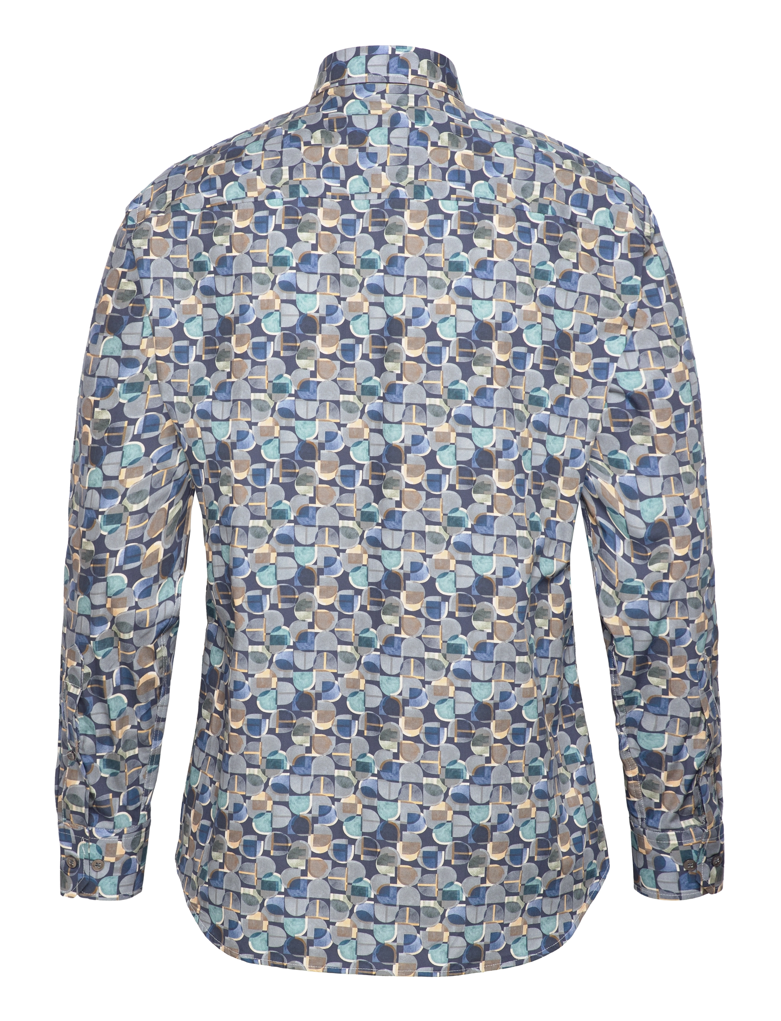 Bosweel Shirts Est. 1937 - Regular fit Mens shirt - miesten - blue - 1
