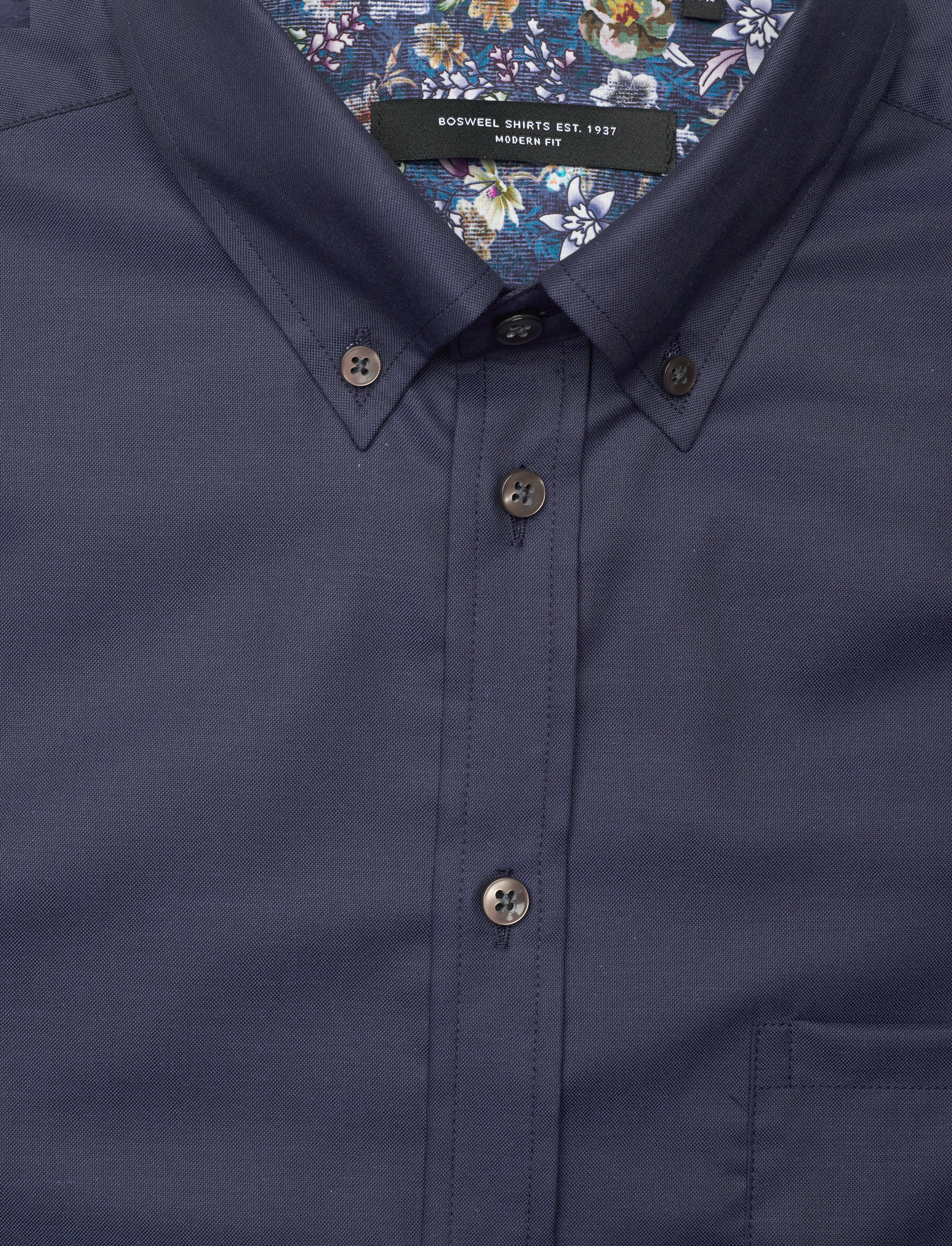 Bosweel Shirts Est. 1937 - Regular fit Mens shirt - dark blue - 2