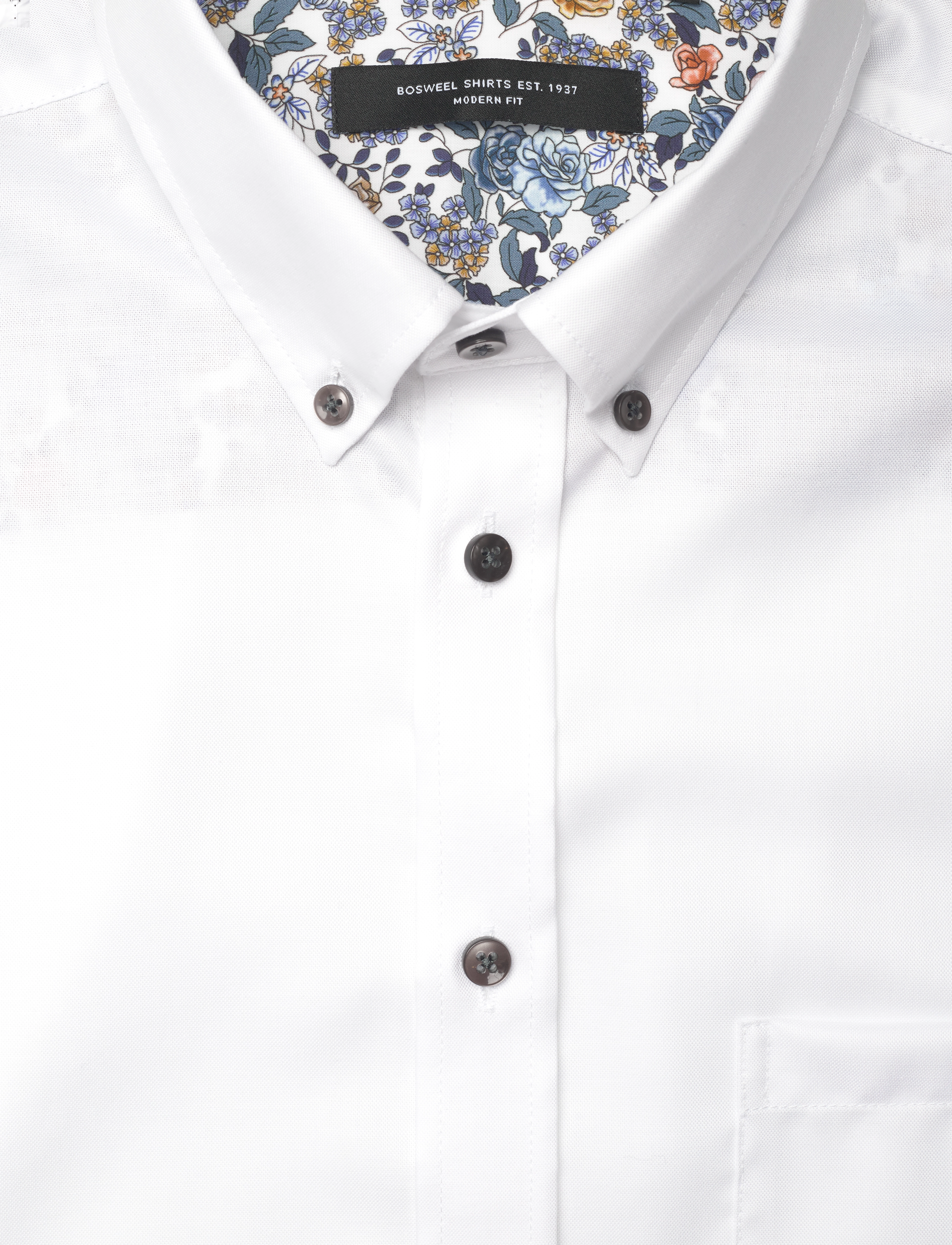 Bosweel Shirts Est. 1937 - Regular fit Mens shirt - white - 2