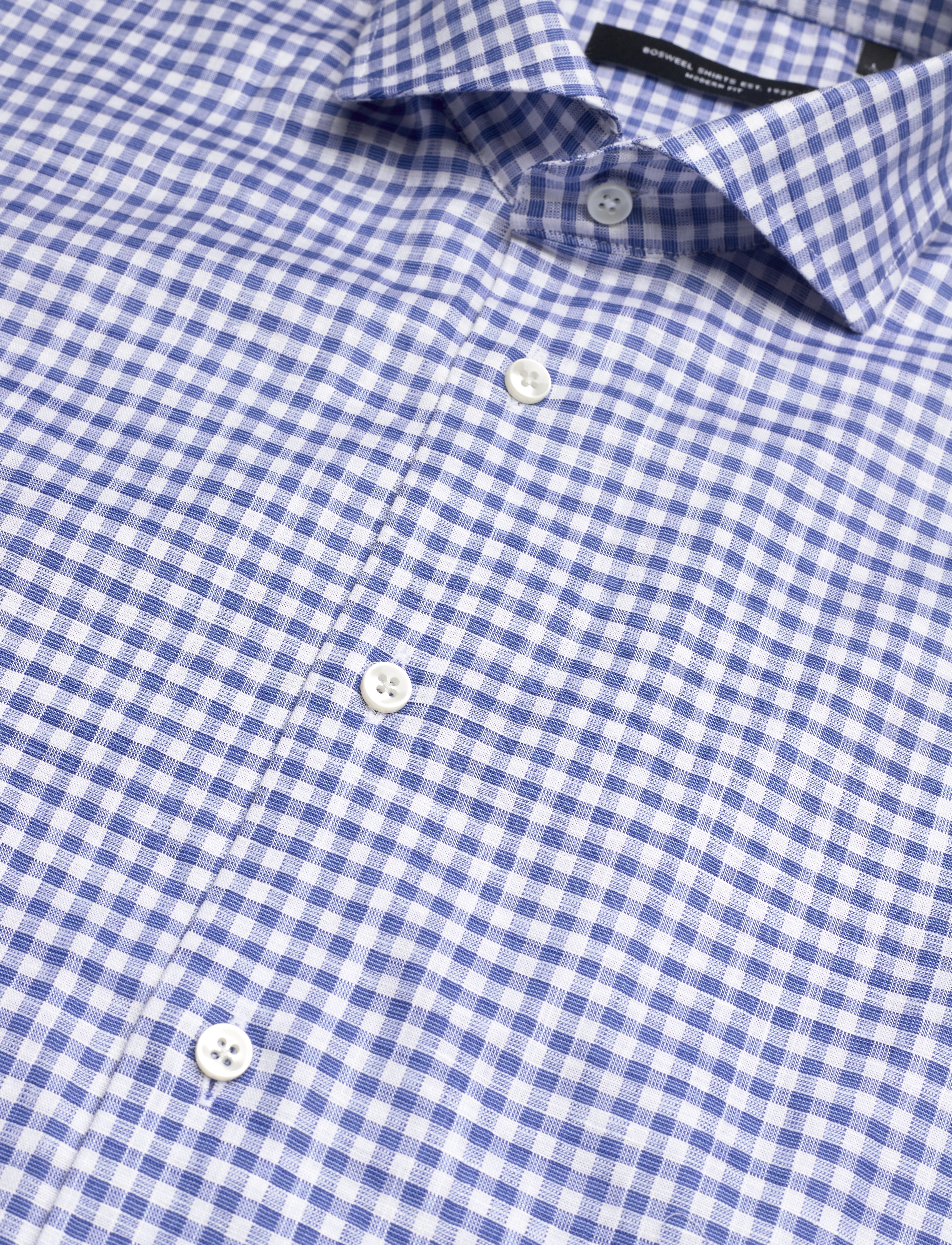 Bosweel Shirts Est. 1937 - Regular fit Mens shirt - blue - 3