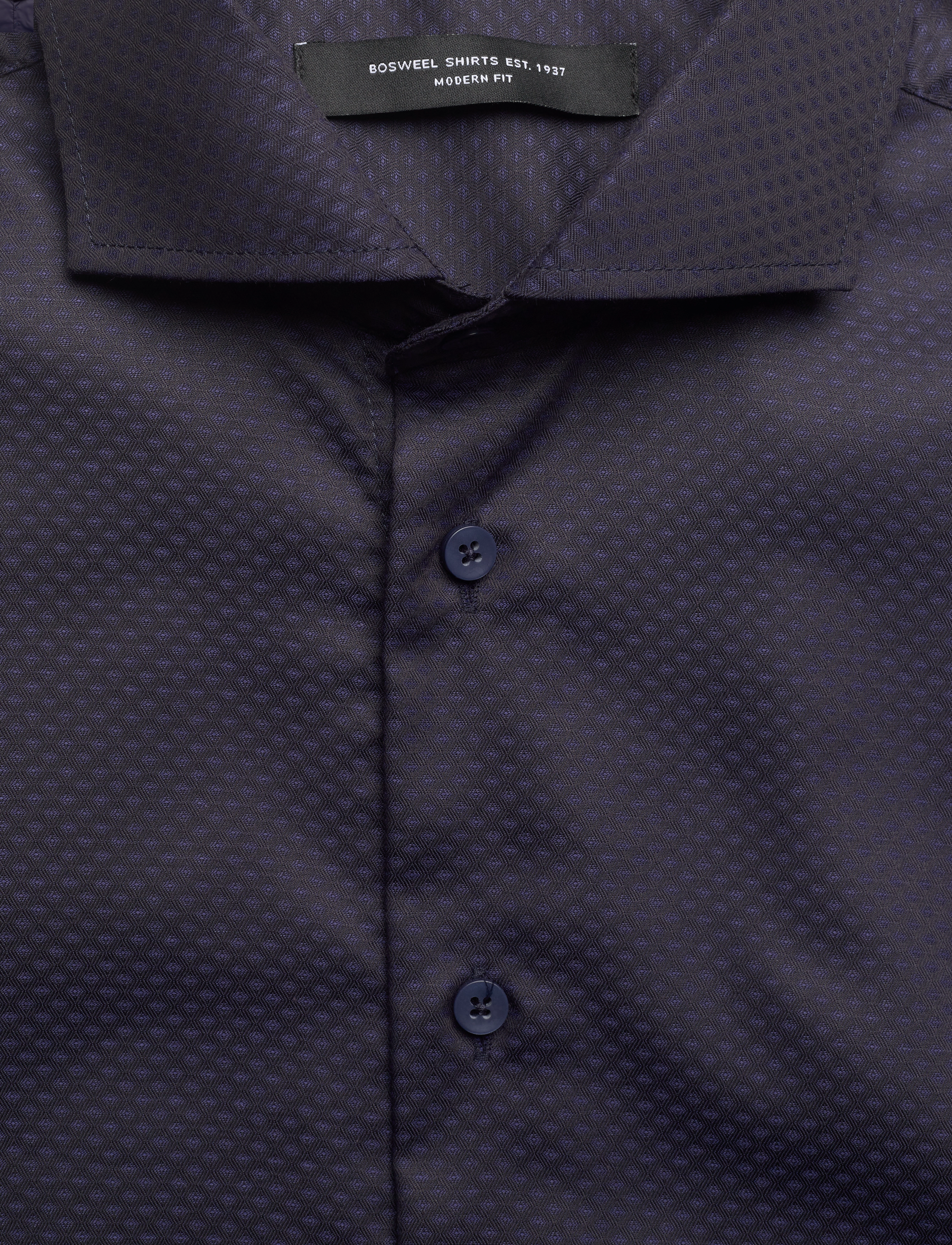 Bosweel Shirts Est. 1937 - Regular fit Mens shirt - dark blue - 2