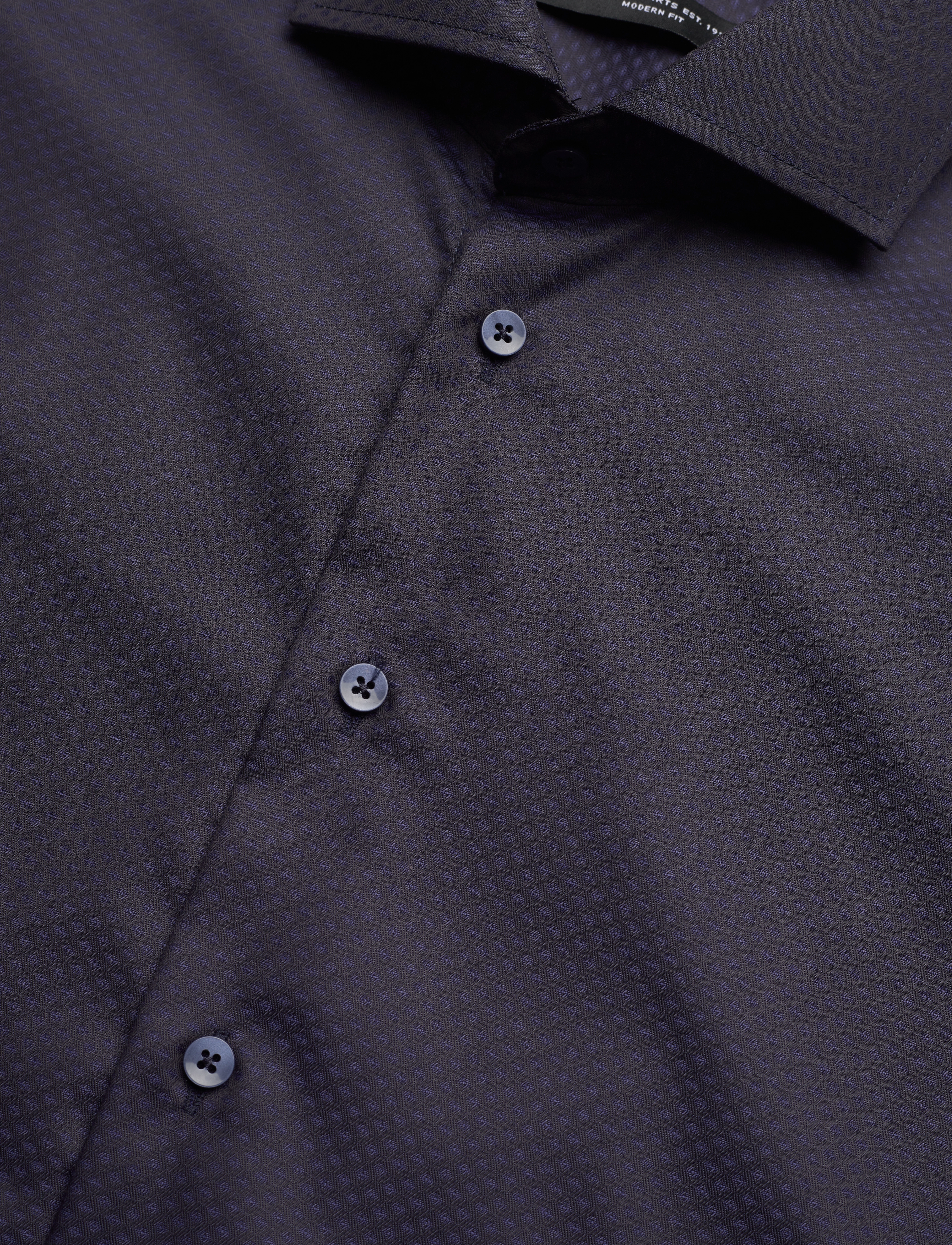 Bosweel Shirts Est. 1937 - Regular fit Mens shirt - dark blue - 3