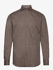 Bosweel Shirts Est. 1937 - Regular fit Mens shirt - basic skjorter - brown - 0