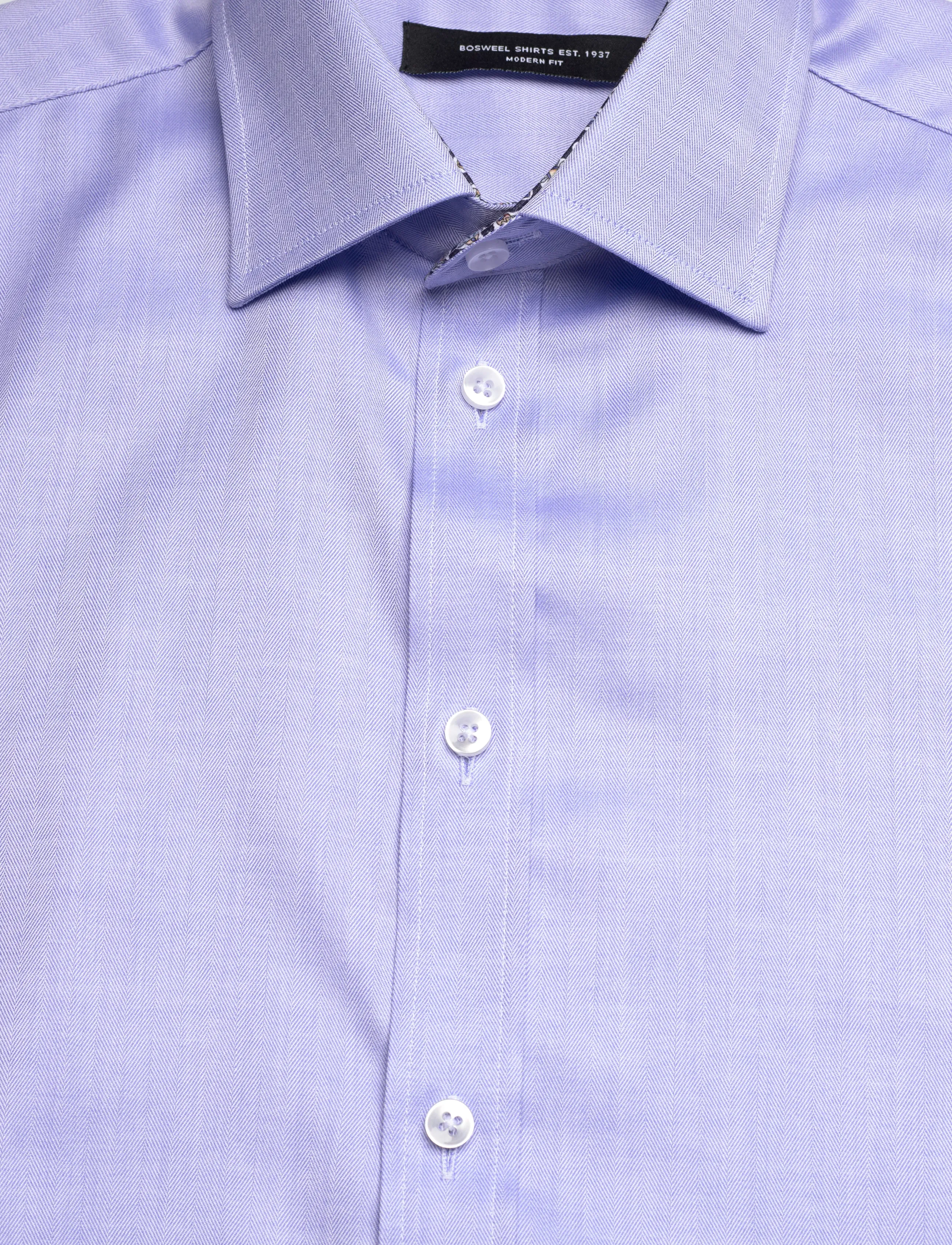 Bosweel Shirts Est. 1937 - Short sleeve Mens shirt - kurzarmhemden - light blue - 2
