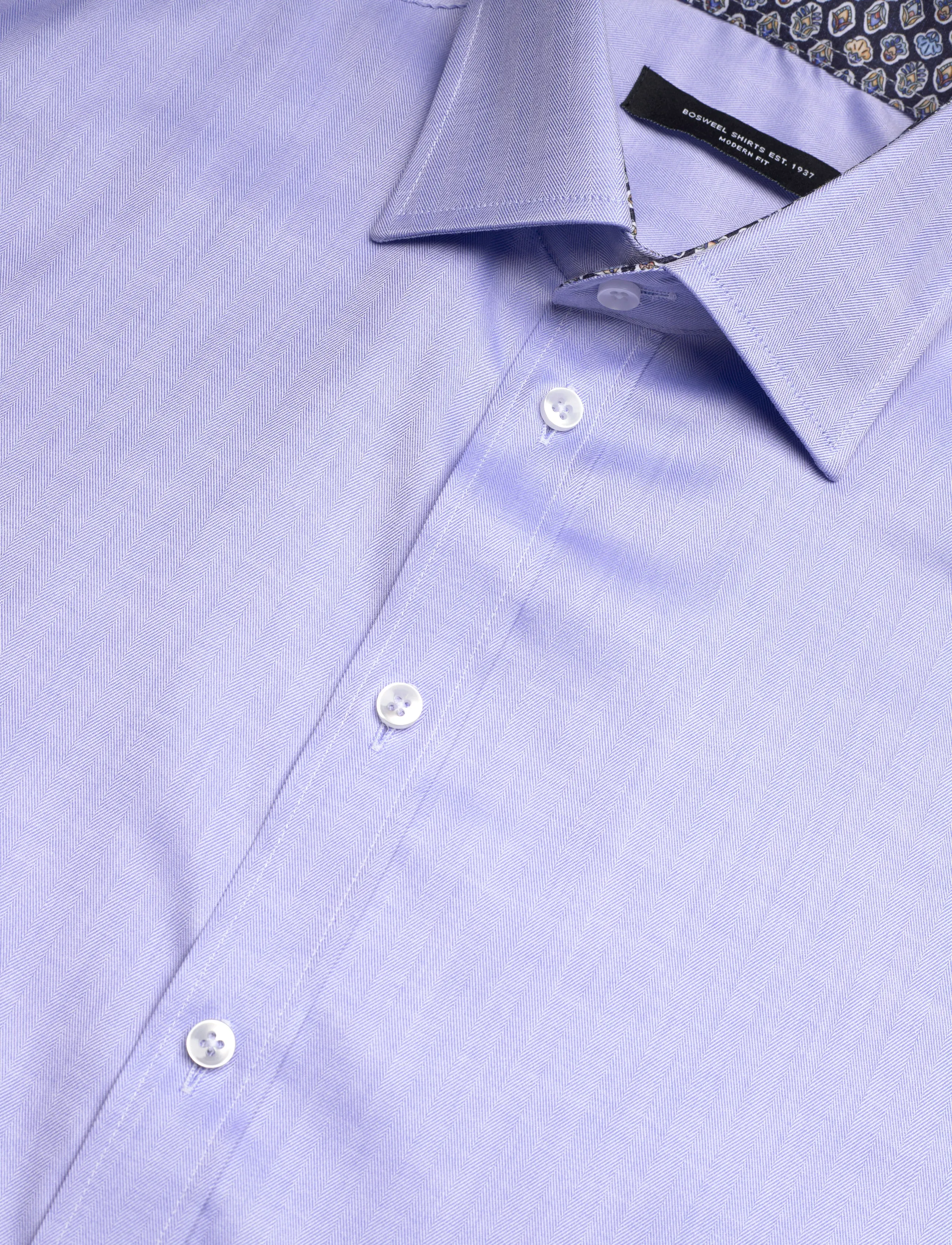 Bosweel Shirts Est. 1937 - Short sleeve Mens shirt - kurzarmhemden - light blue - 3