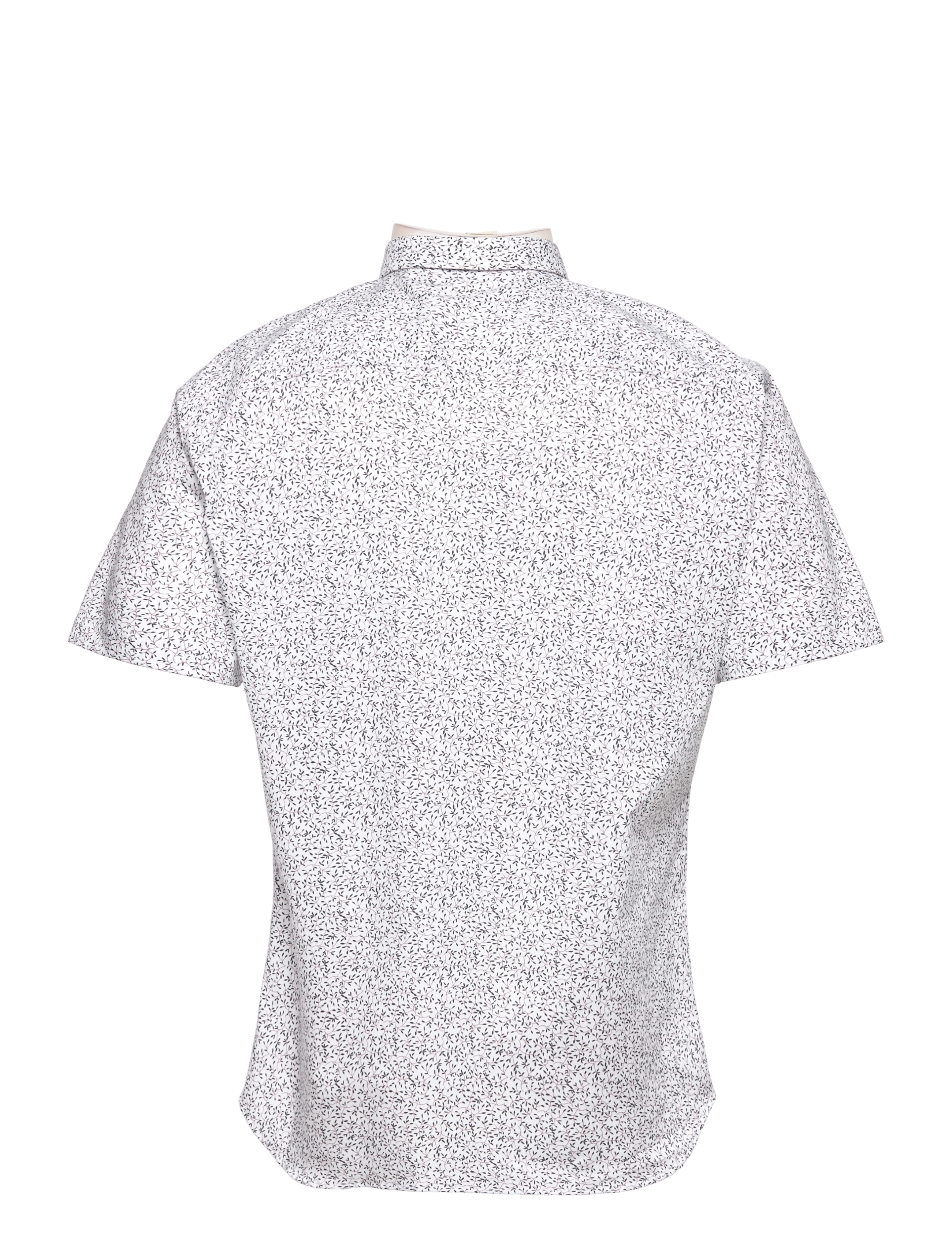 Bosweel Shirts Est. 1937 - Short sleeve Mens shirt - white - 1