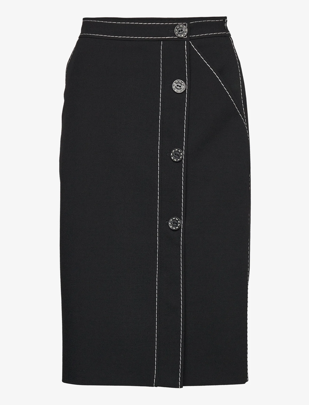 Boutique Moschino - Skirt - vidutinio ilgio sijonai - black - 0