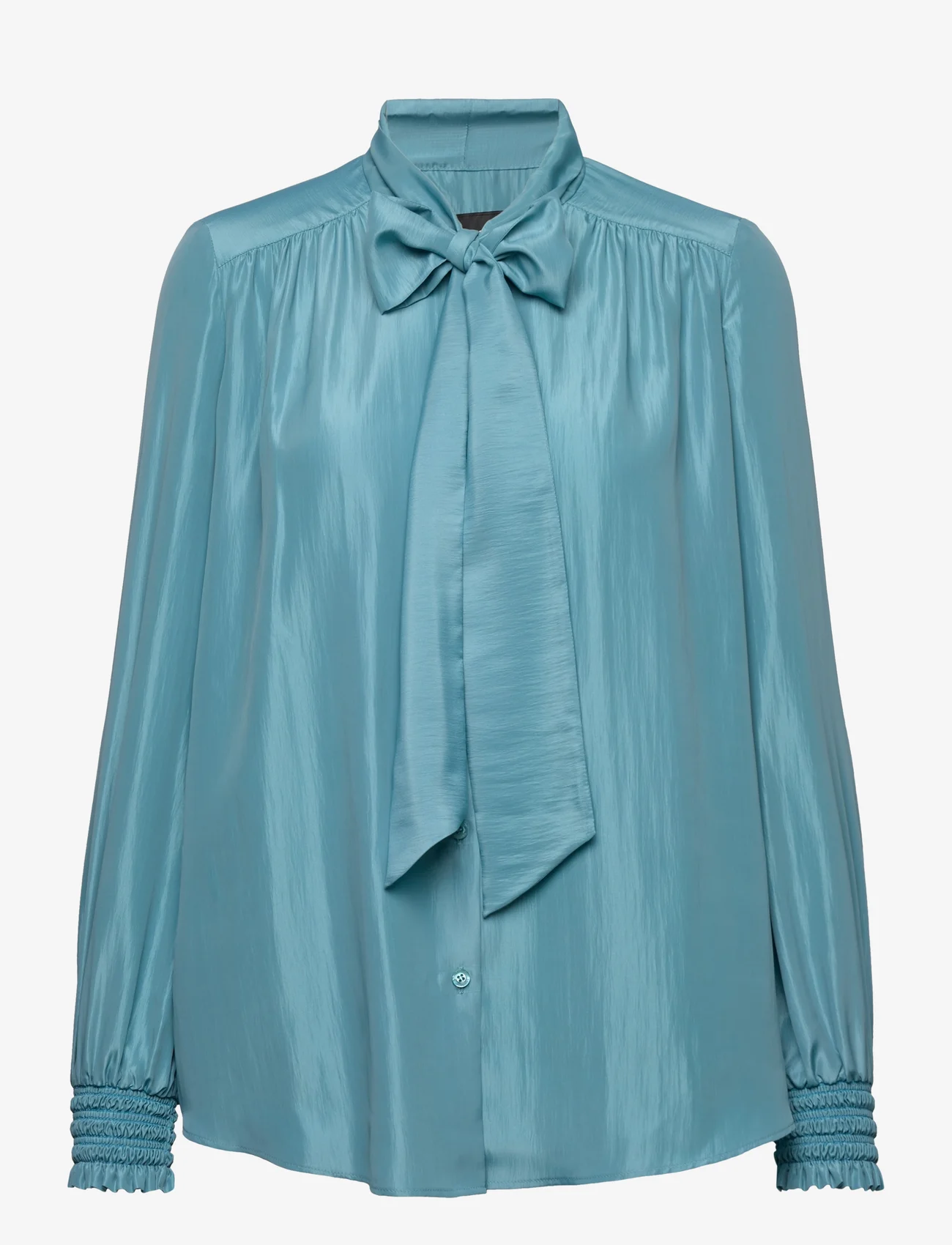 Boutique Moschino - Blouse - long-sleeved blouses - blue - 0