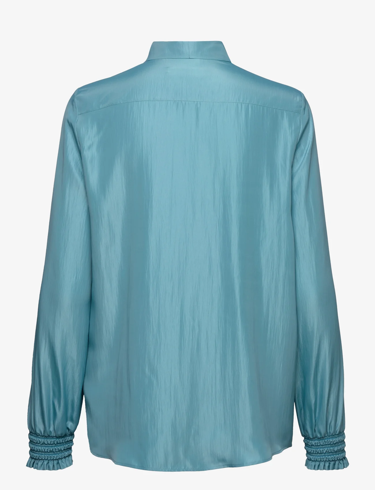 Boutique Moschino - Blouse - long-sleeved blouses - blue - 1