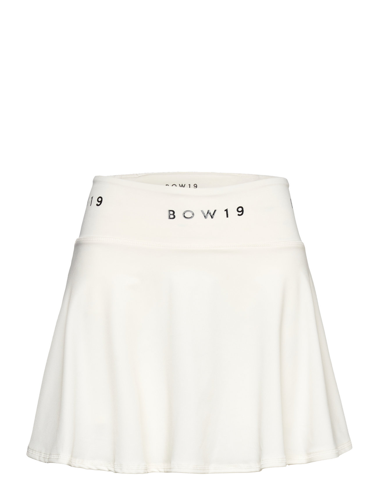 BOW19 - Classy skirt - klostuoti sijonai - off-white - 0