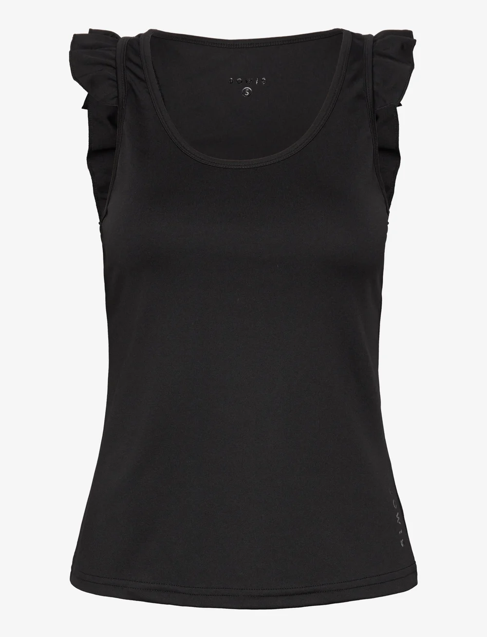 BOW19 - Liv tank top - linnen - black - 0