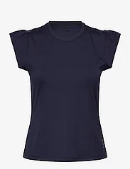 BOW19 - Lily tee - berankoviai marškinėliai - navy - 0