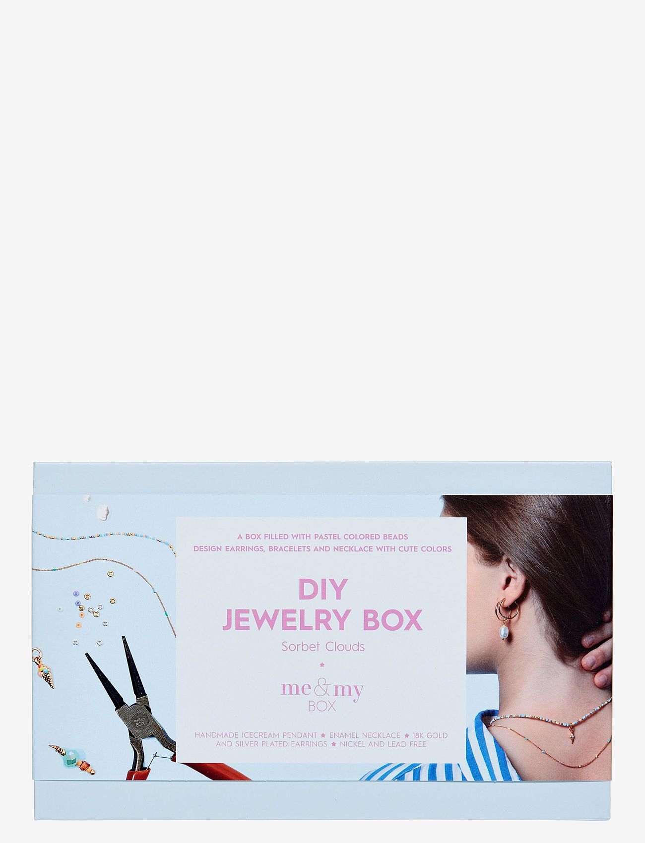 Me & My Box - Sorbet Clouds - smykker & accessories - blue - 0