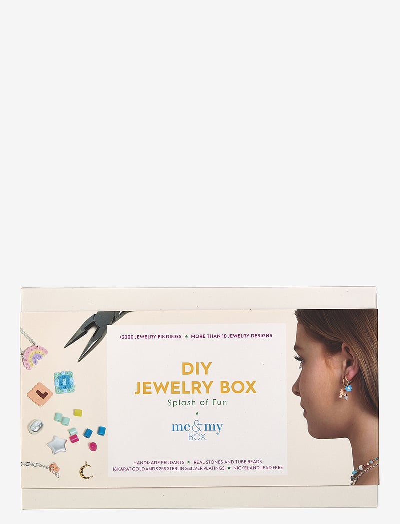 Me & My Box - Splash of Fun - Hama - box no 6 - jewellery & accessories - yellow - 0