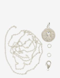 Zodiac coin pendant and chain set, Aquarius, Me & My Box