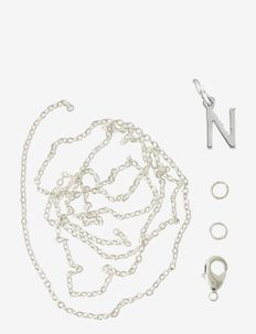 Letter N SP with o-ring, chain and clasp, Me & My Box