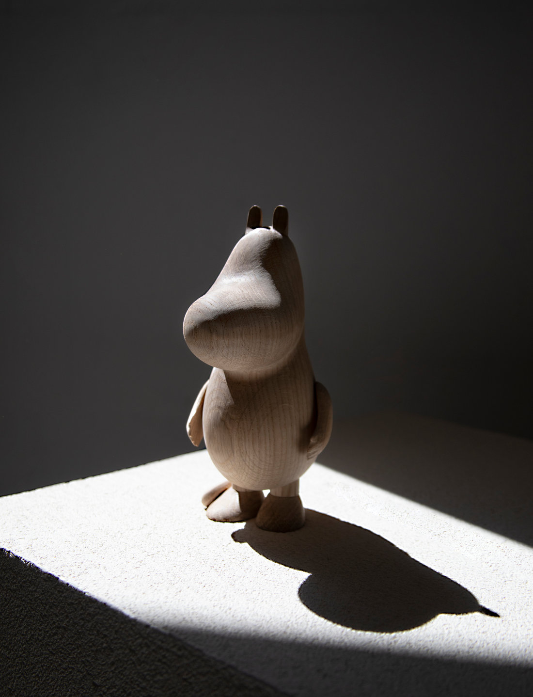 Boyhood Moomin X Moomintroll Oak Small - Figurines en bois 