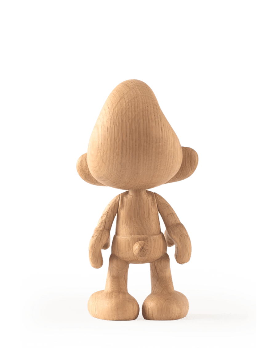 Boyhood - Smurfs x Wood Smurf Oak Small - oak - 1