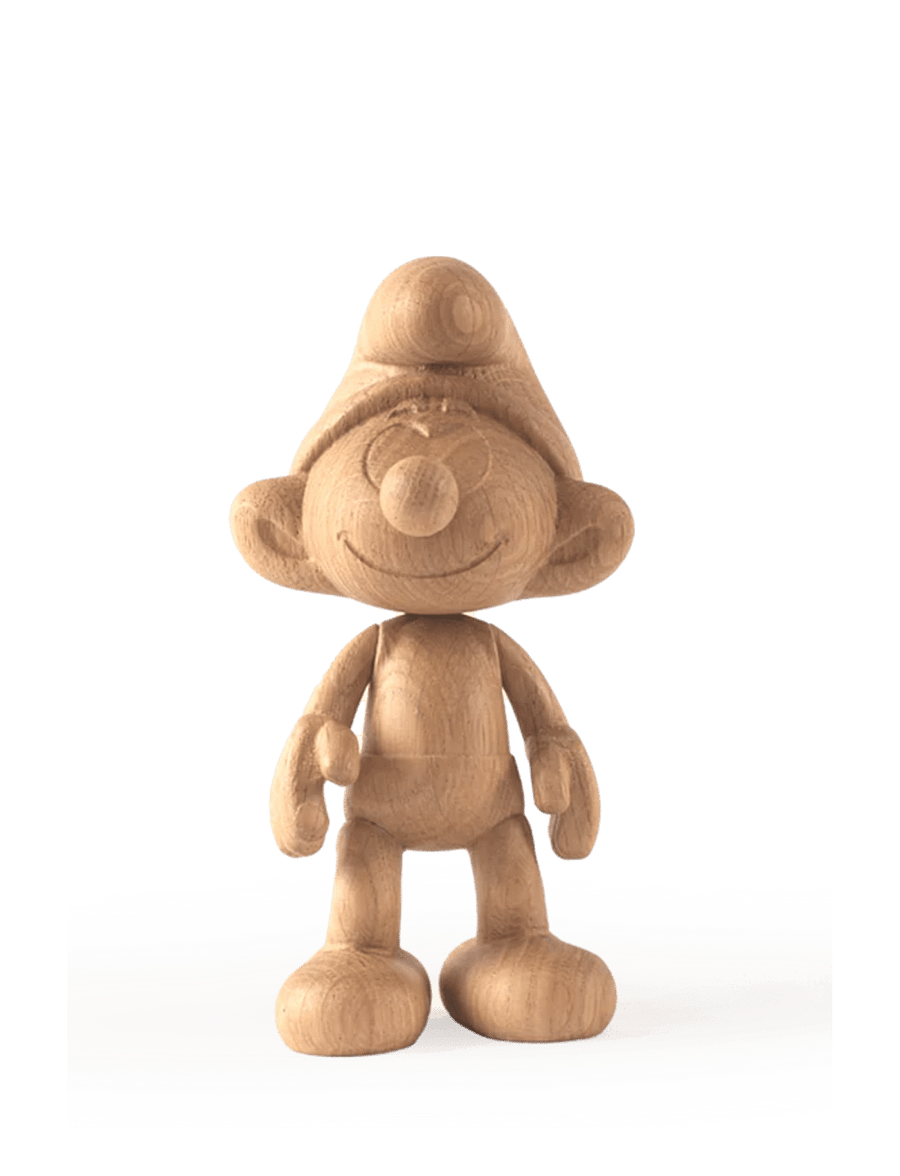 Boyhood - Smurfs x Wood Smurf Oak Small - oak - 2