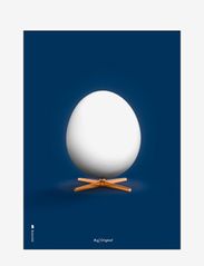 The Egg Dark Blue - MULTI-COLORED
