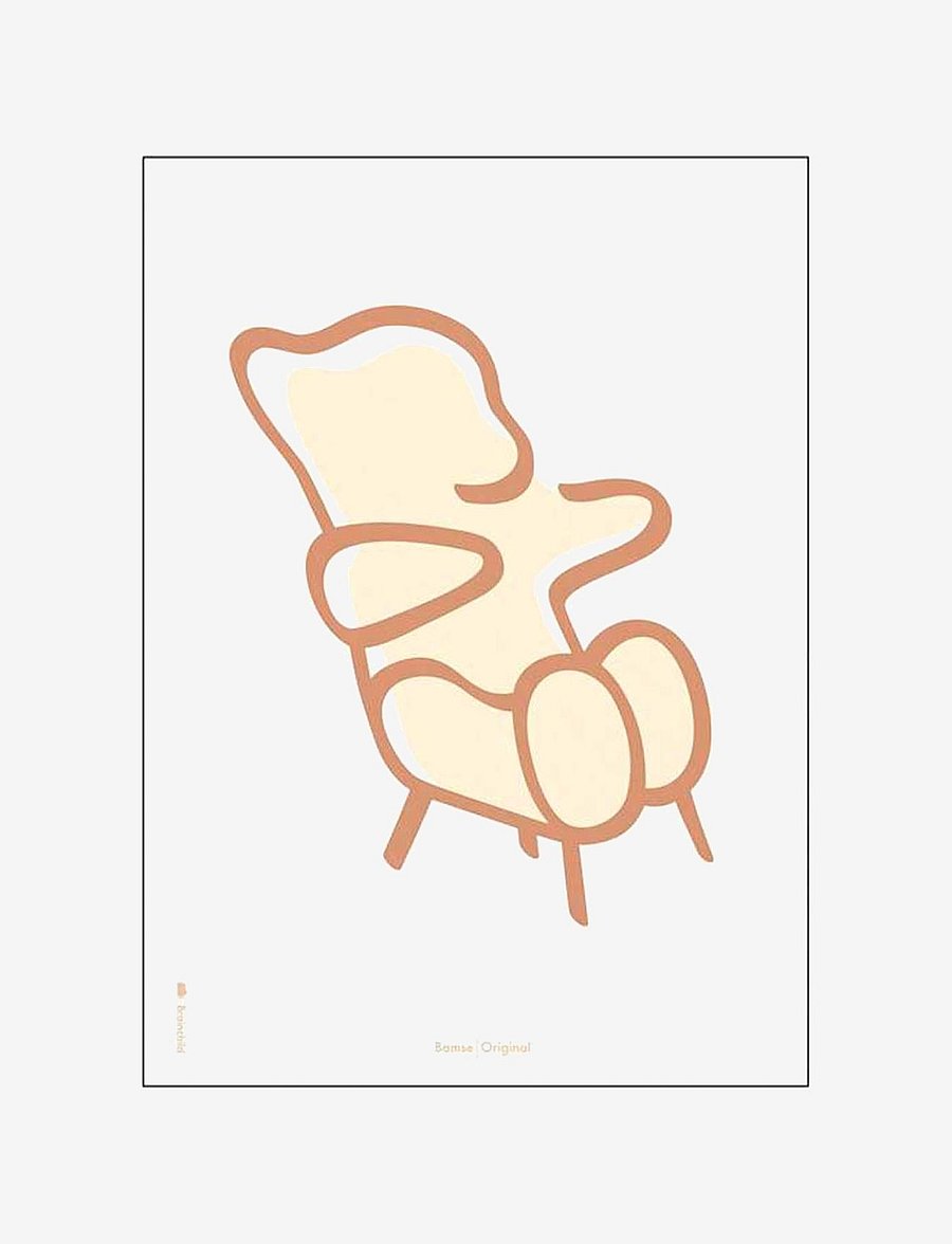 Brainchild - Papa Bear White - illustrationen - multi-colored - 0