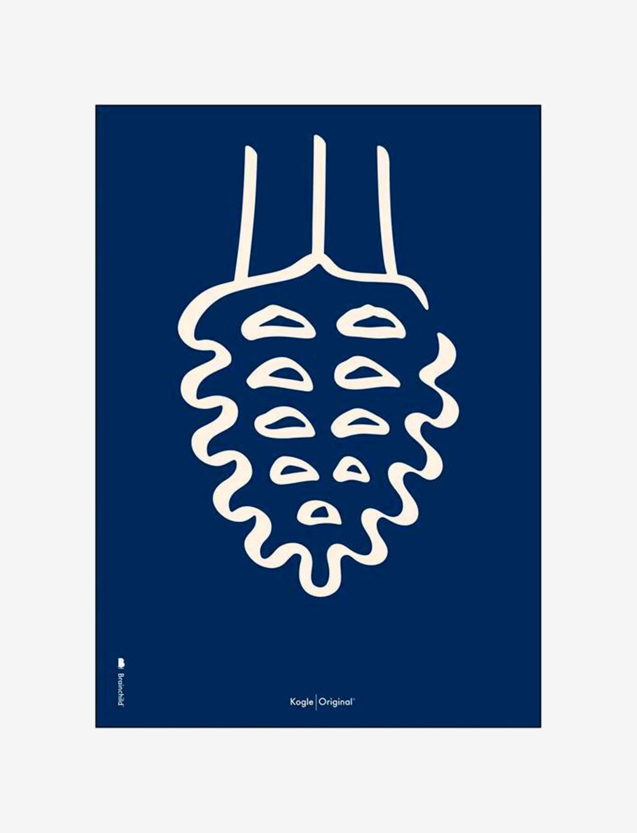 BRAINCHILD Koglen-Streg-Bla Patterned - 30X40CM - Unisex