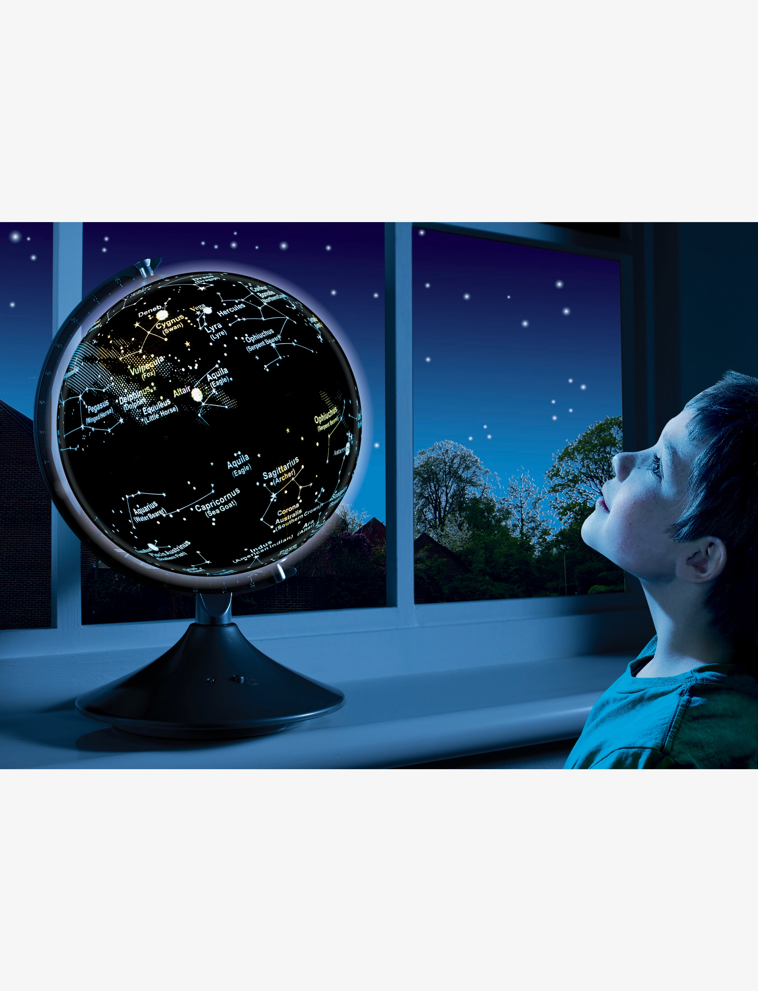 Brainstorm - Brainstorm 2 In 1 Globe Earth And Constellations - multi - 2