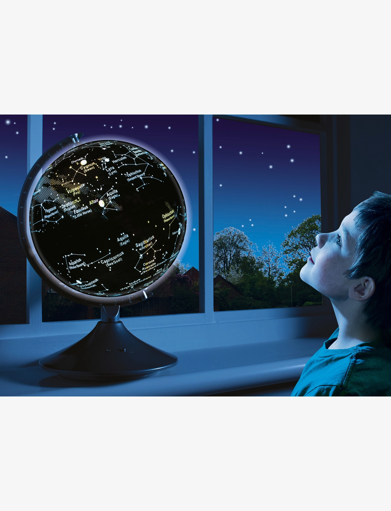 Brainstorm - Brainstorm 2 In 1 Globe Earth And Constellations - multi - 4