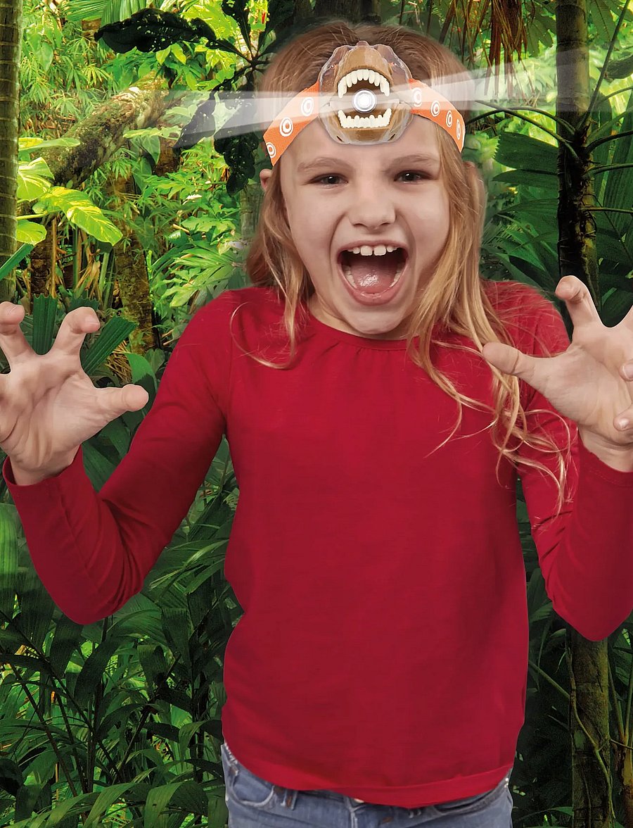 Brainstorm - Brainstorm T-Rex Head Torch - experiment & vetenskap - multi - 4