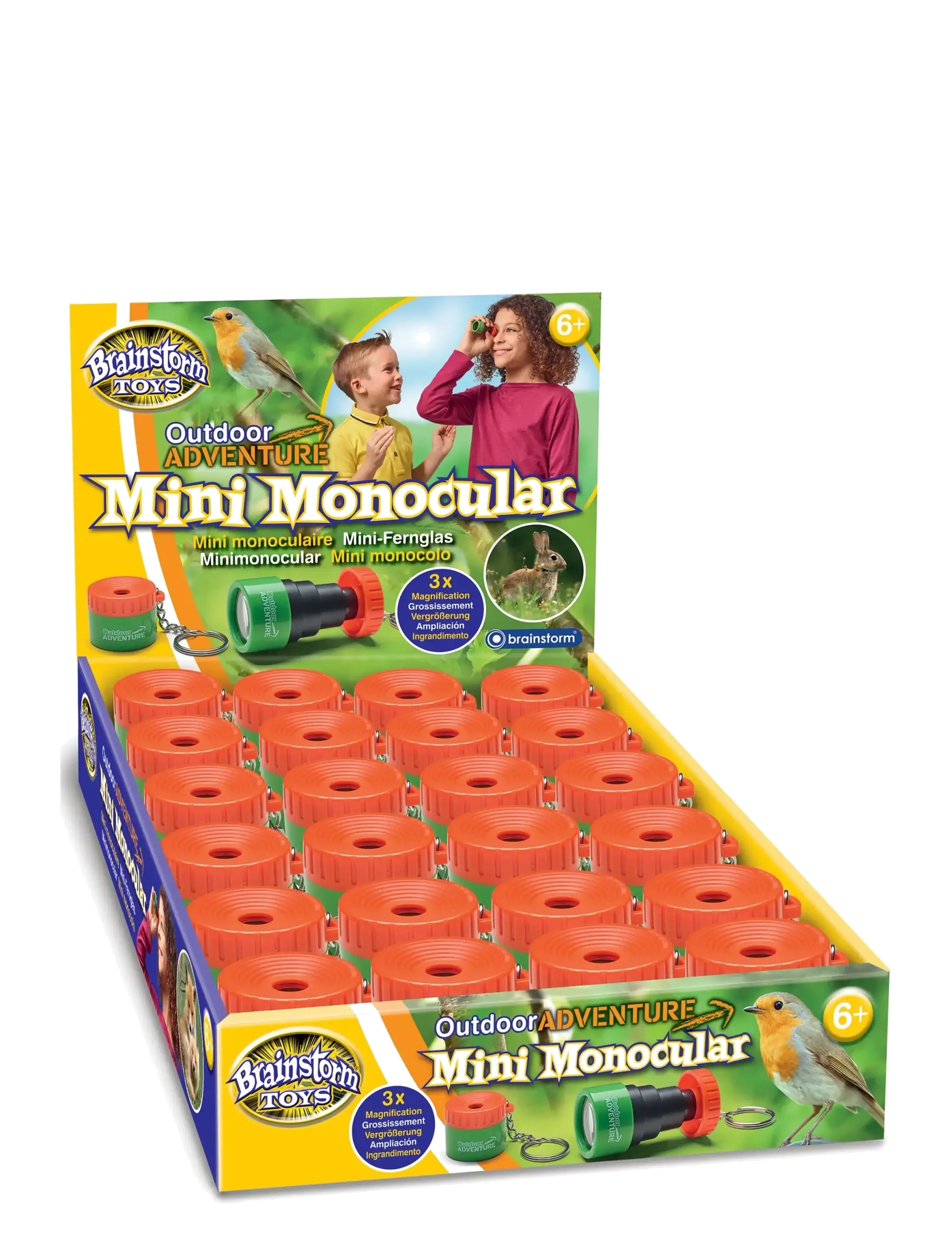 Brainstorm Brainstorm Outdoor Adventure Mini Monocular - Eksperimenter og videnskab - MULTI / multi