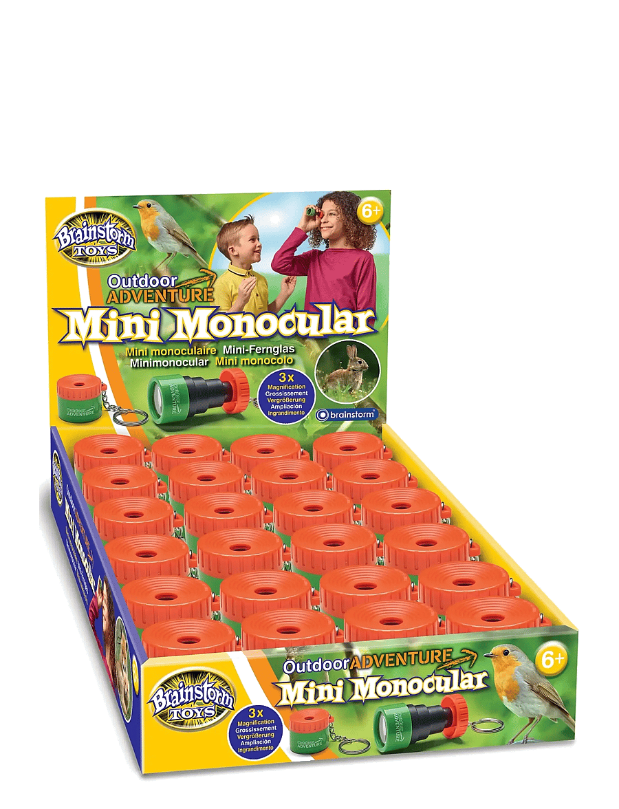 Brainstorm - Brainstorm Outdoor Adventure Mini Monocular - steam-leksaker - multi - 1