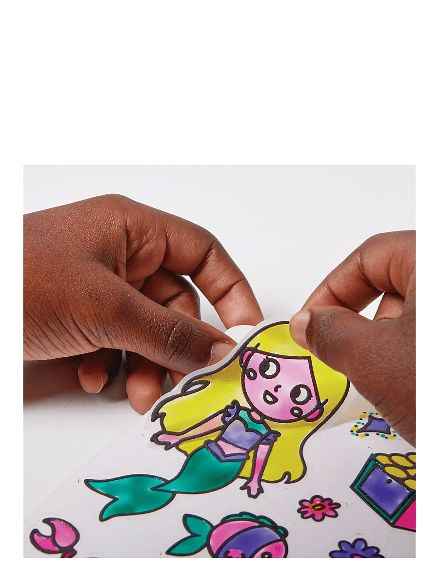 Brainstorm - Brainstorm Colour Your Own Stickers - Fairytale - male- & kreabøger - muti - 5