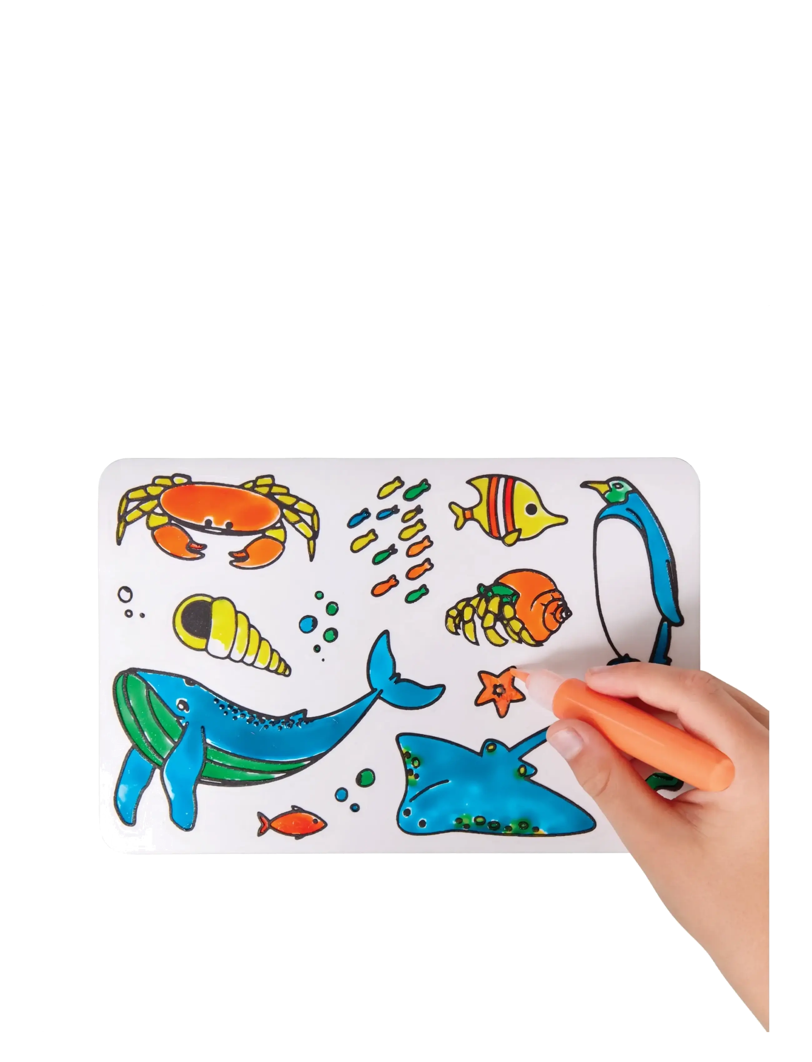 Brainstorm - Brainstorm Colour Your Own Stickers- Sea Creatures - muti - 3