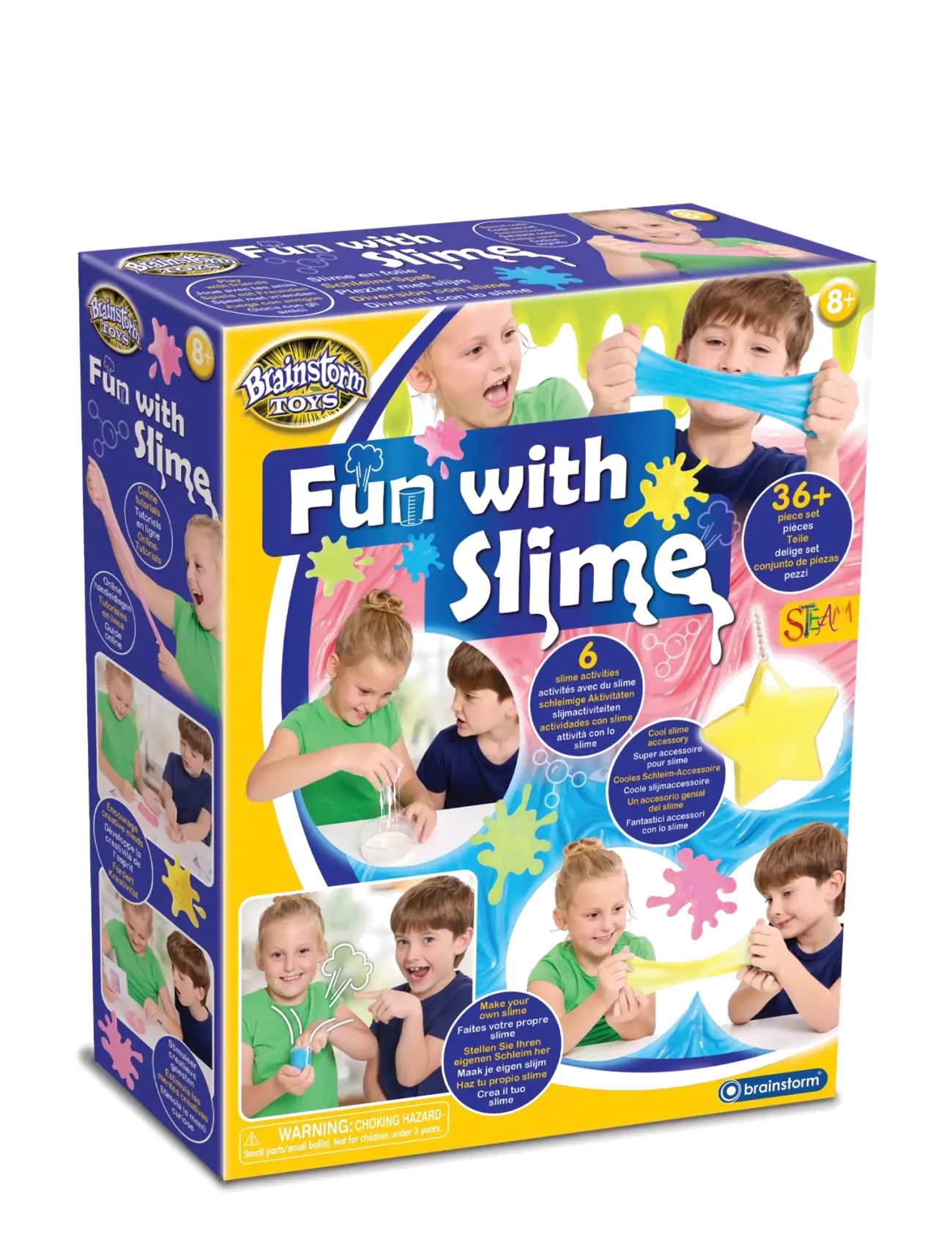 Brainstorm Brainstorm Fun With Slime - Tegne & Hobbyartikler - MULTI / multi