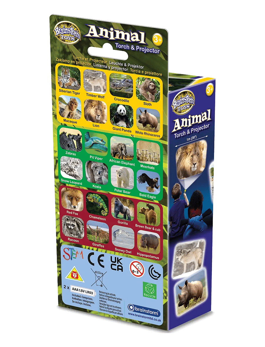 Brainstorm - Brainstorm Animal Torch & Projector - steam-lelut - multi - 2