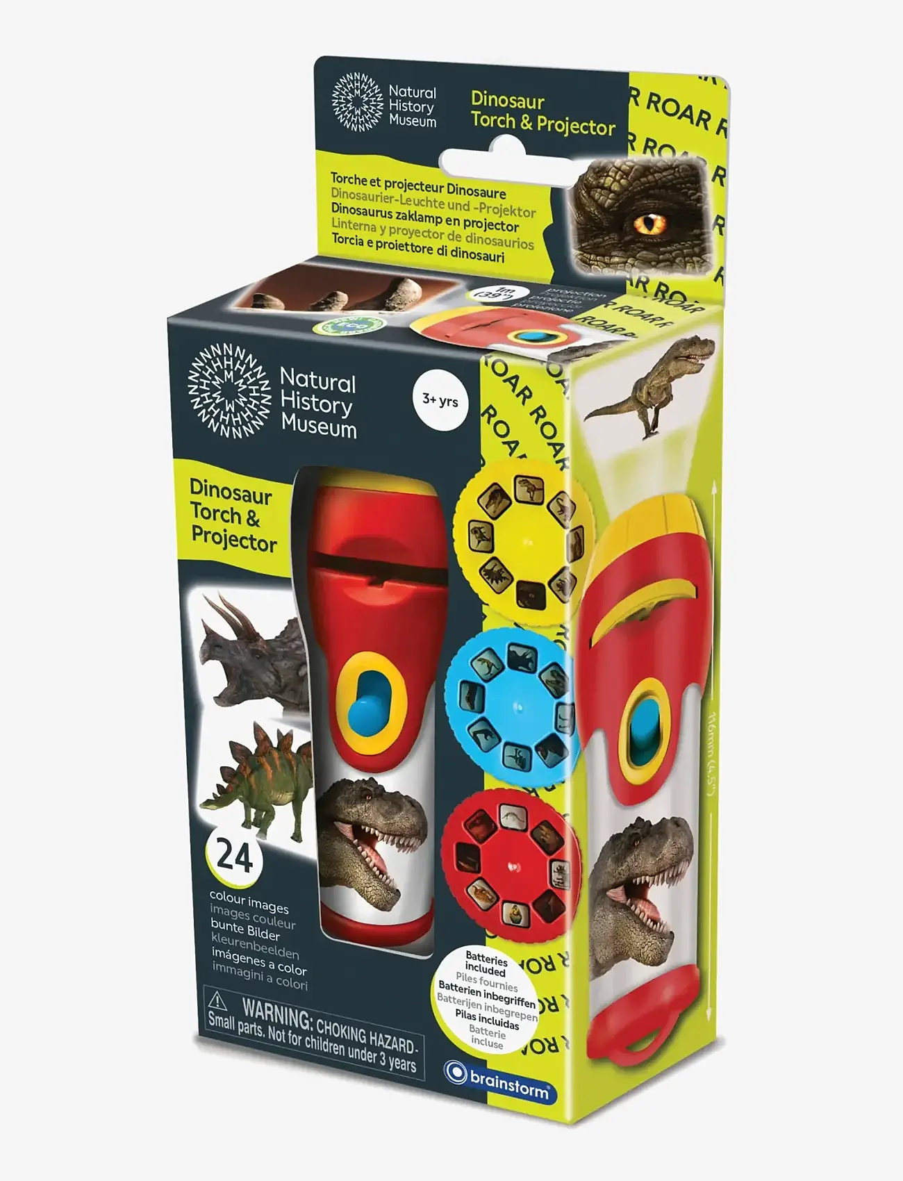 Brainstorm - Brainstorm Dinosaur Torch & Projector - muti - 1