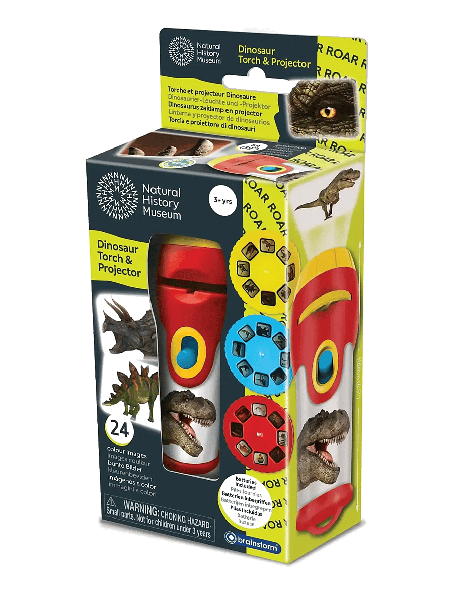 Brainstorm - Brainstorm Dinosaur Torch & Projector - steam-leksaker - muti - 1