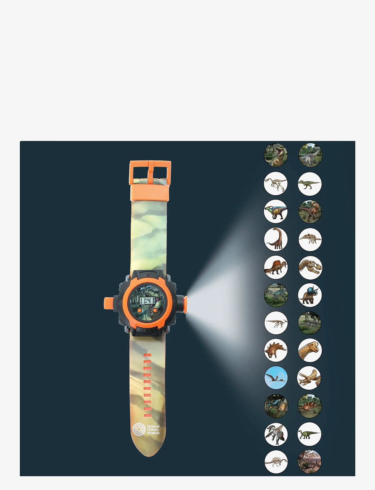 Brainstorm - Brainstorm Dinosaur Projector Watch - interaktivt legetøj - muti - 1