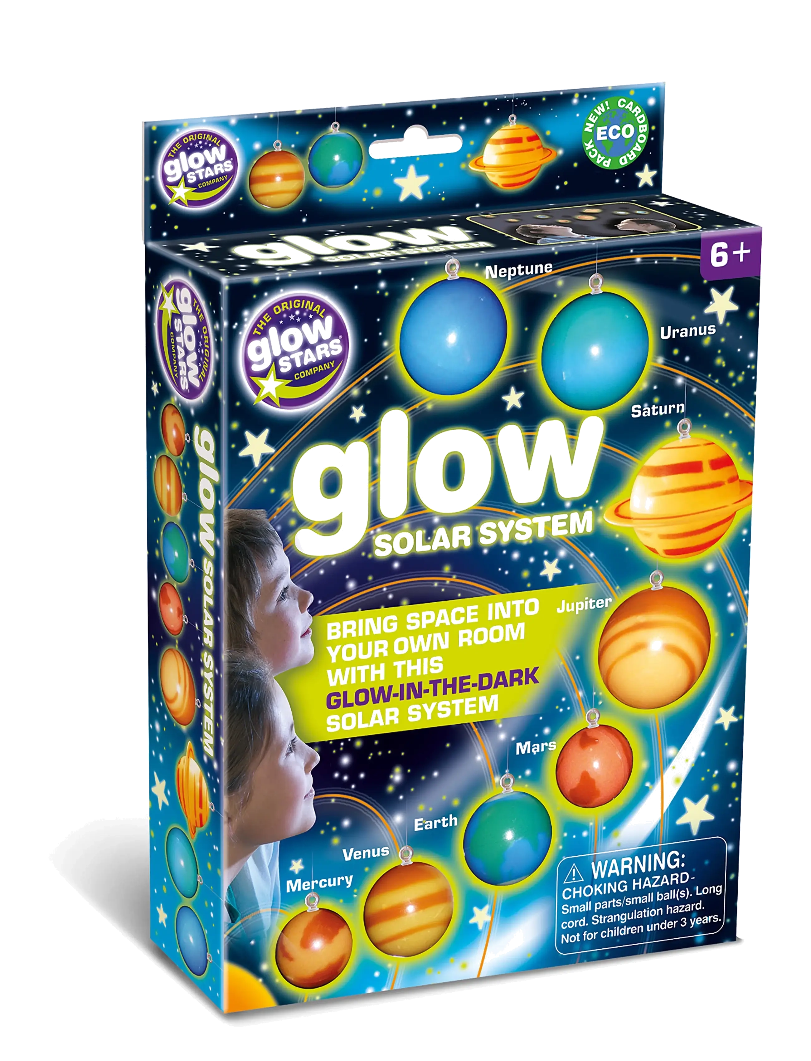 Brainstorm Brainstorm Glow Solar System - Eksperimenter og videnskab - MULTI / multi