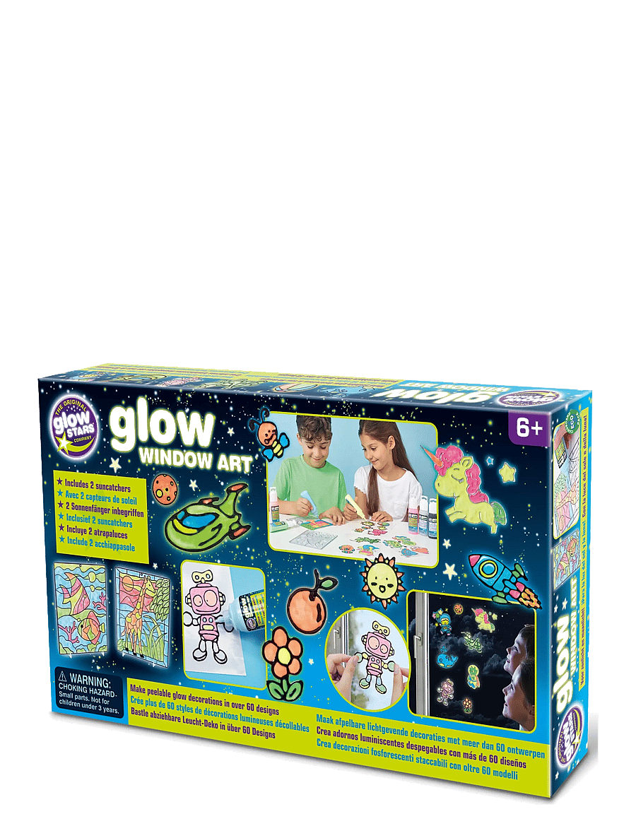 Brainstorm - Brainstorm Glow Window Art Kit - pysselset - multi - 1